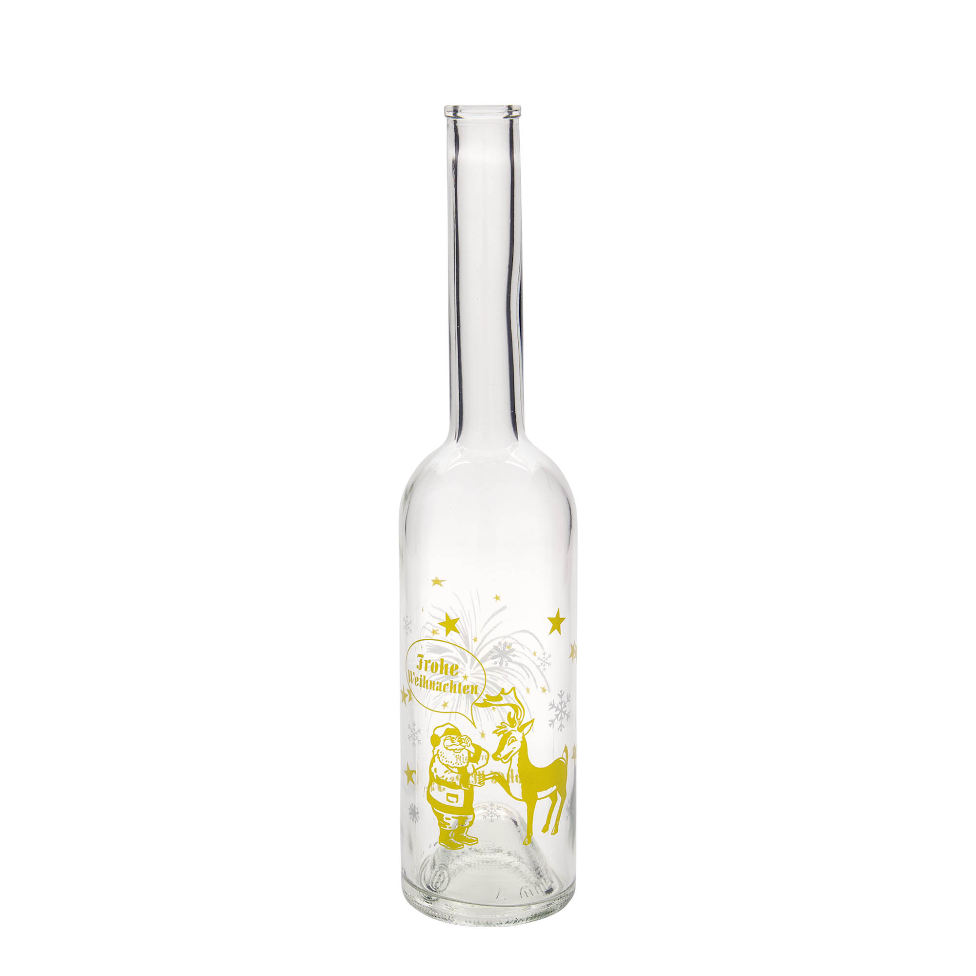 Bouteille en verre 500 ml 'Opera', motif : feu d’artifice, bouchage: bouchon Bouteille en verre 500 ml 'Opera', motif : feu d’artifice, bouchage: bouchon