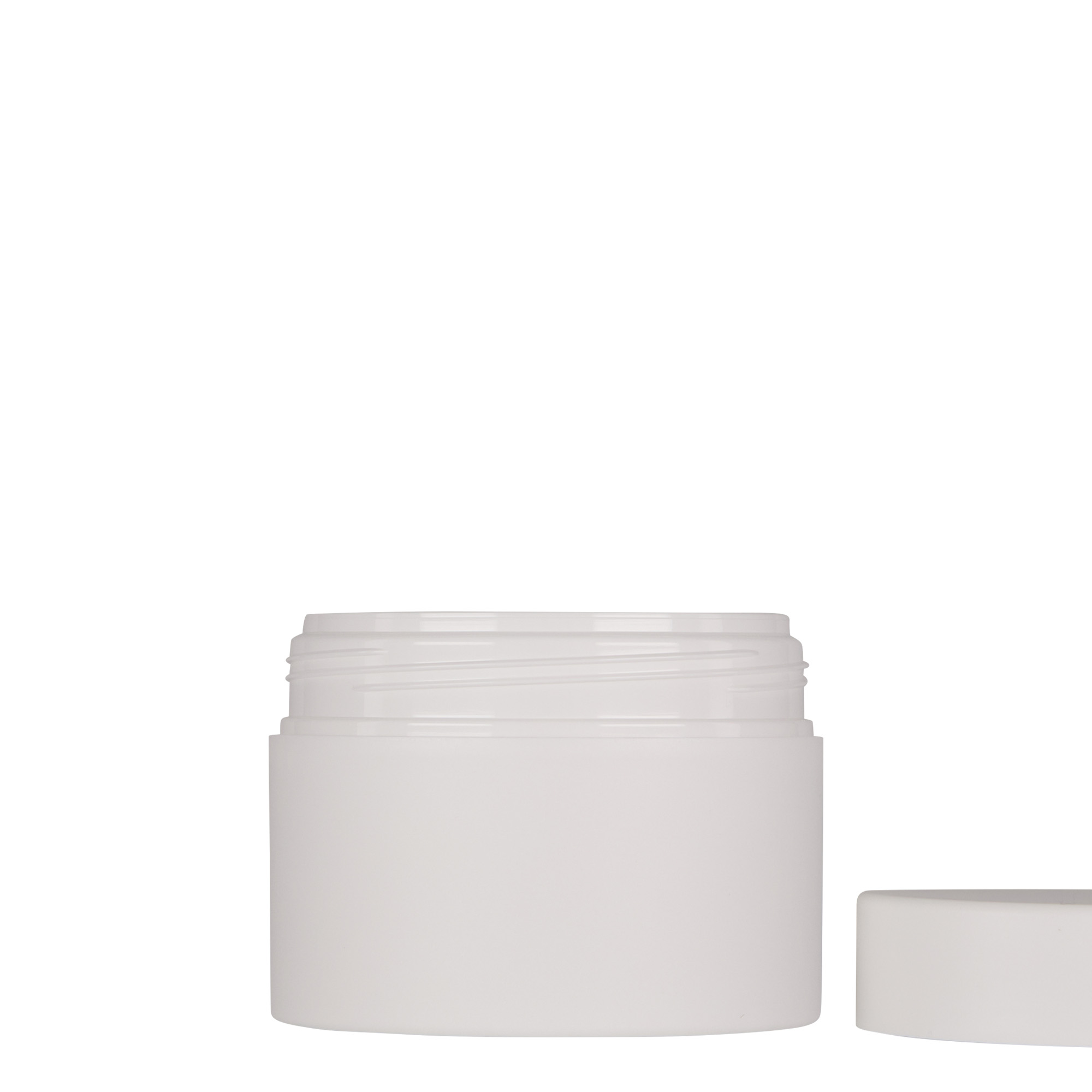Boîte en plastique 150 ml 'Antonella', PP, blanche, bouchage: Bougage à vis Boîte en plastique 150 ml 'Antonella', PP, blanche, bouchage: Bougage à vis