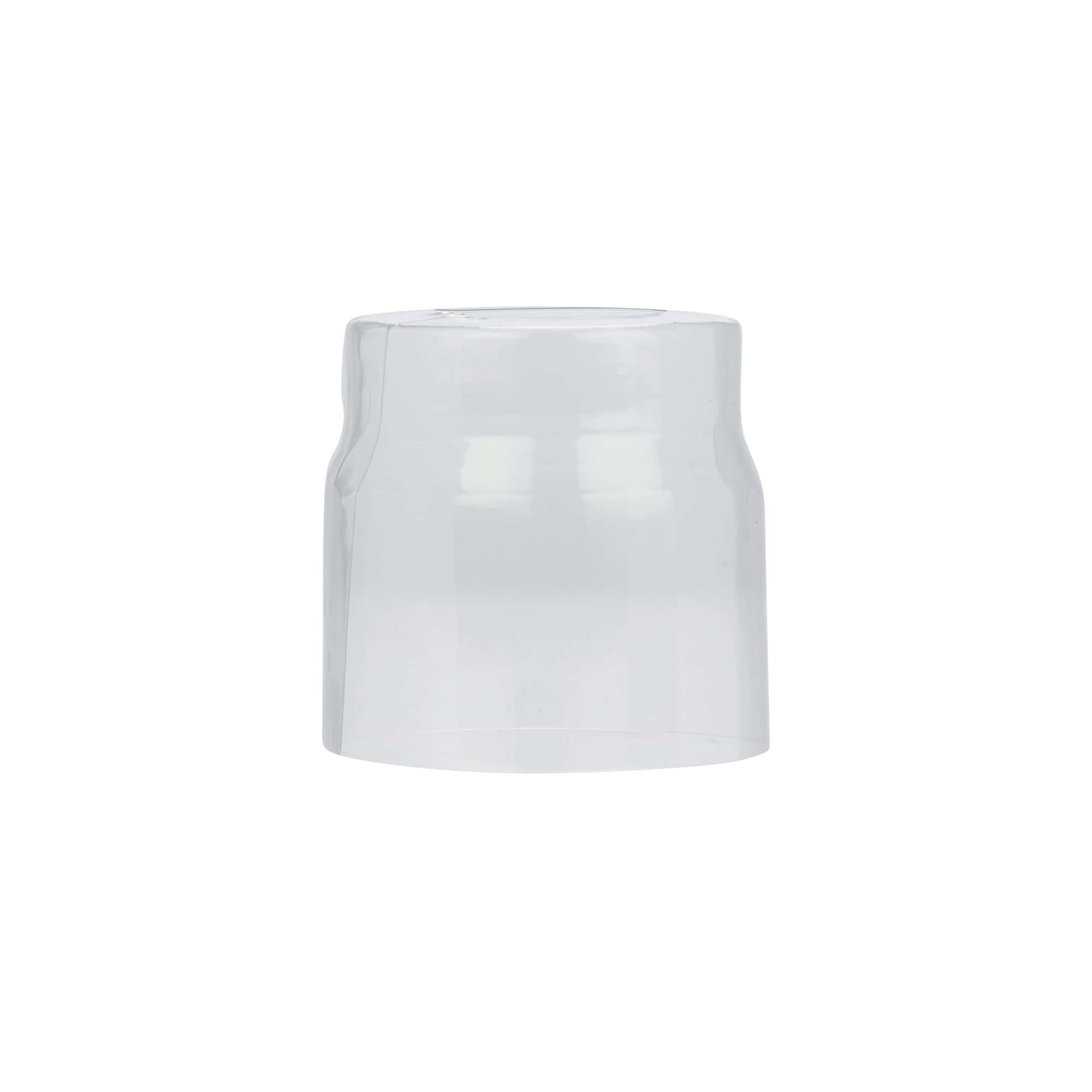 Capsule thermo-rétractable apothicaire 25x40, plastique PVC