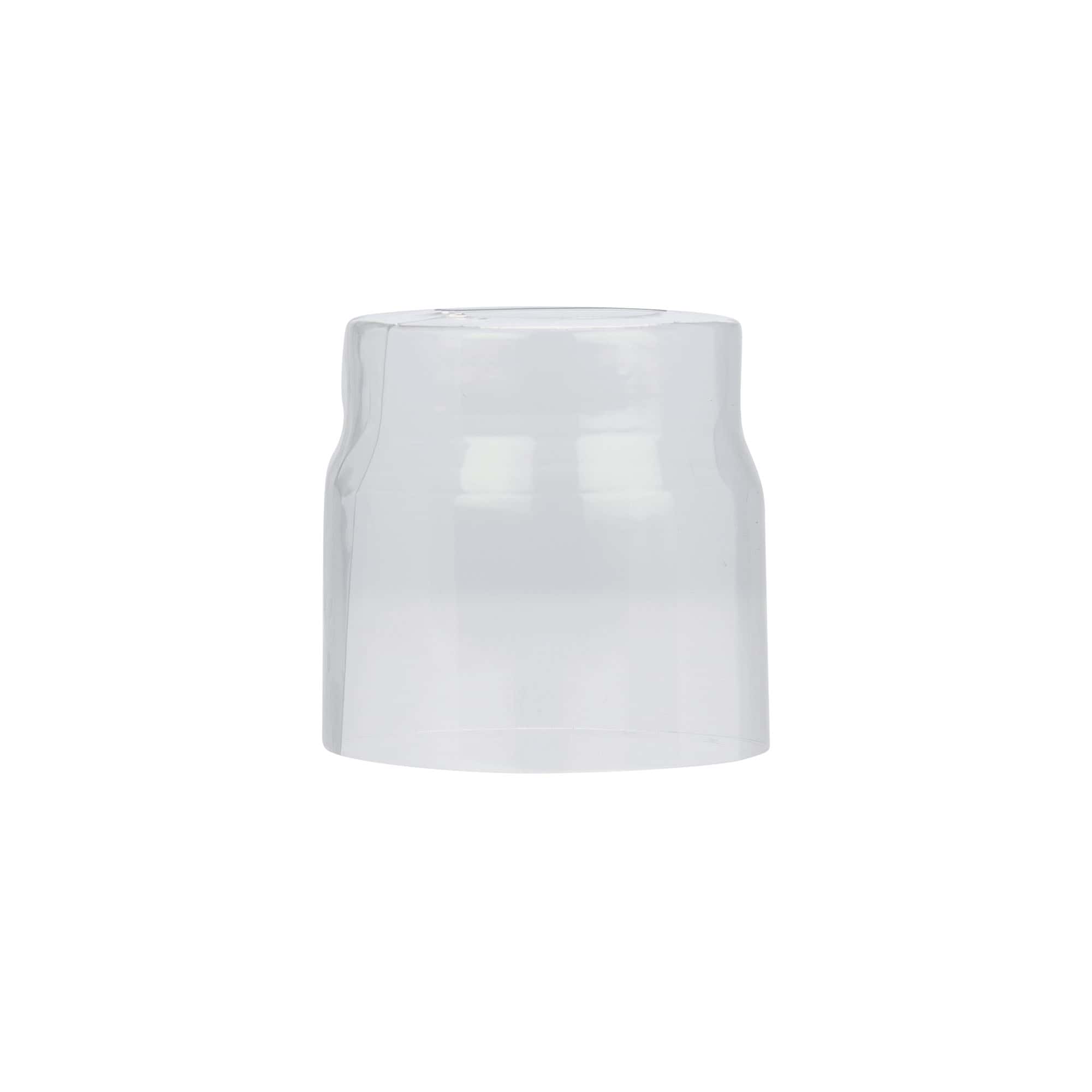 Capsule thermo-rétractable apothicaire 25x40, plastique PVC