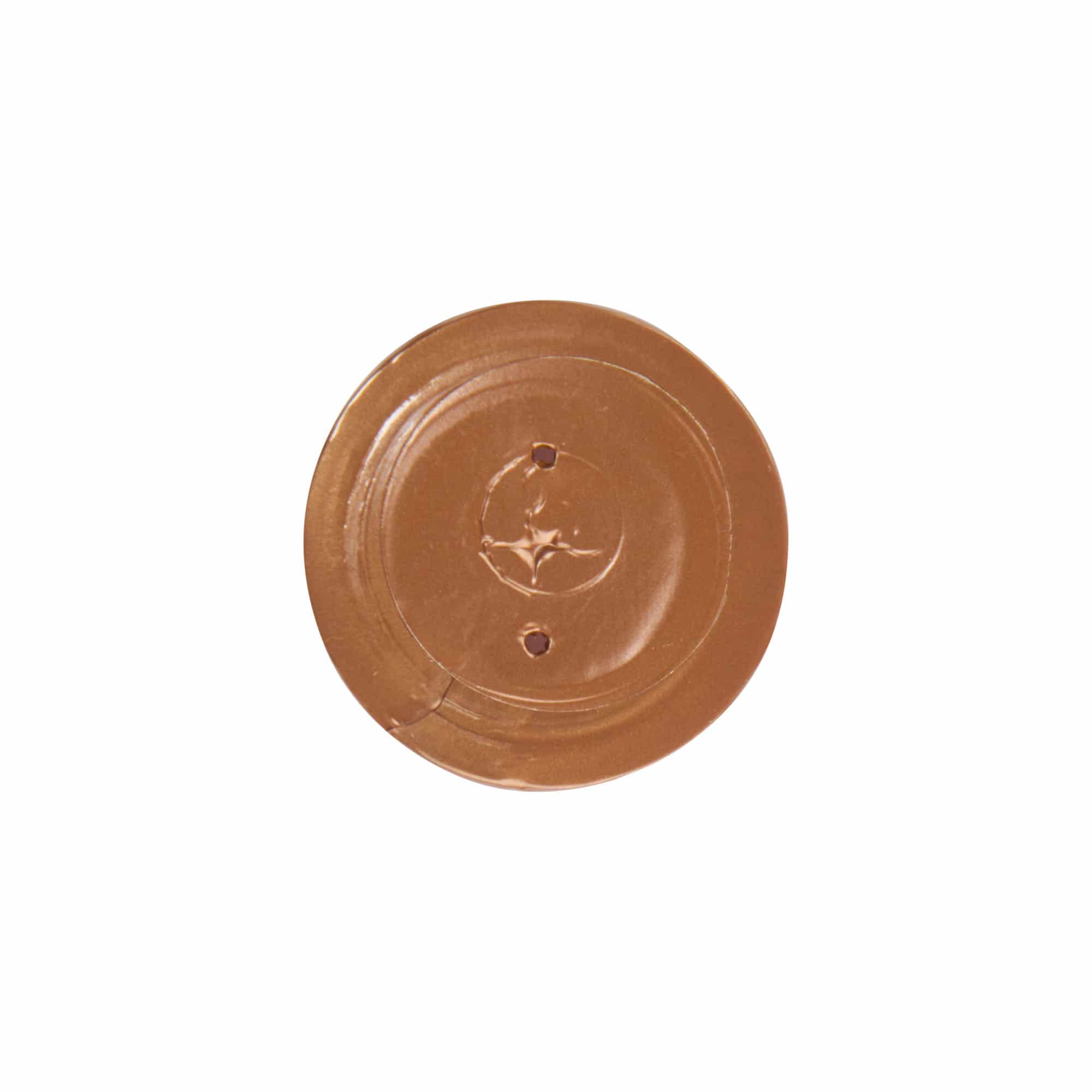 Krimpcapsule 32x41, pvc-kunststof, brons
