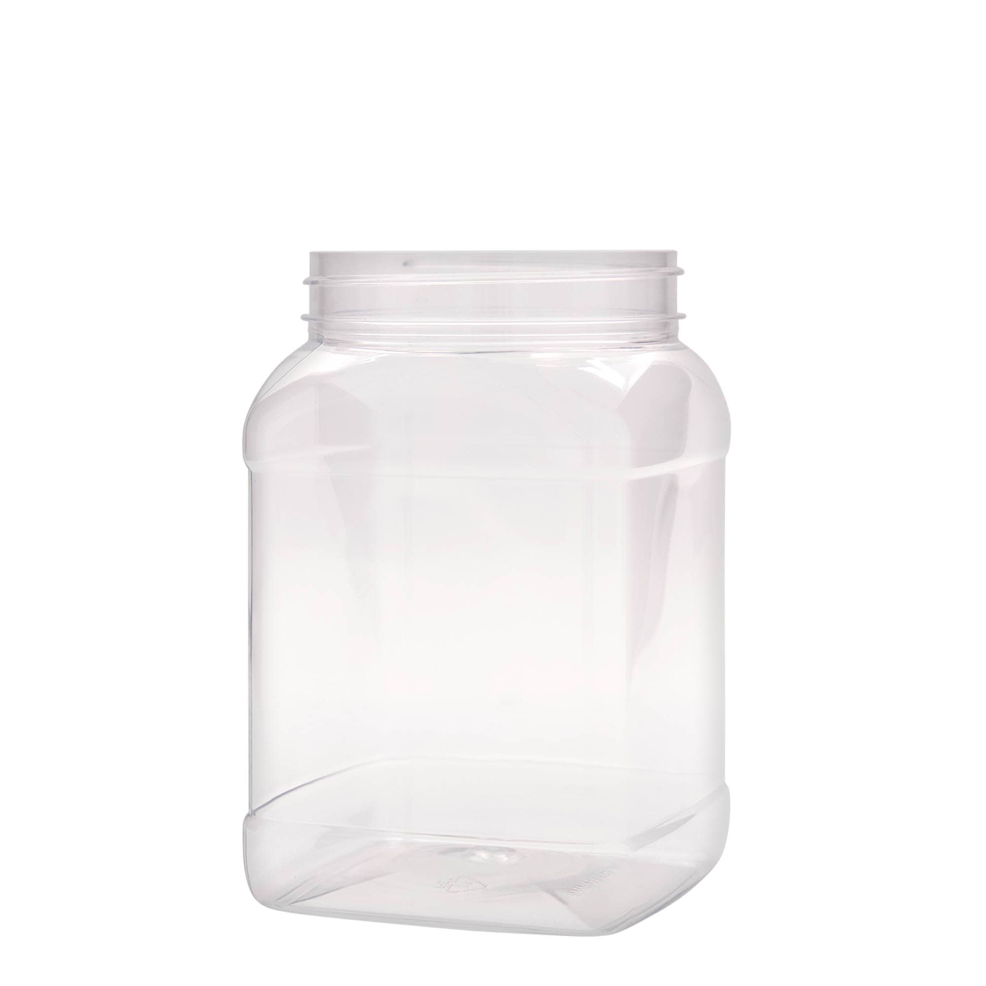 Boîte PET 1 500 ml 'Dana', carrée, plastique, bouchage: 100/400 Boîte PET 1 500 ml 'Dana', carrée, plastique, bouchage: 100/400