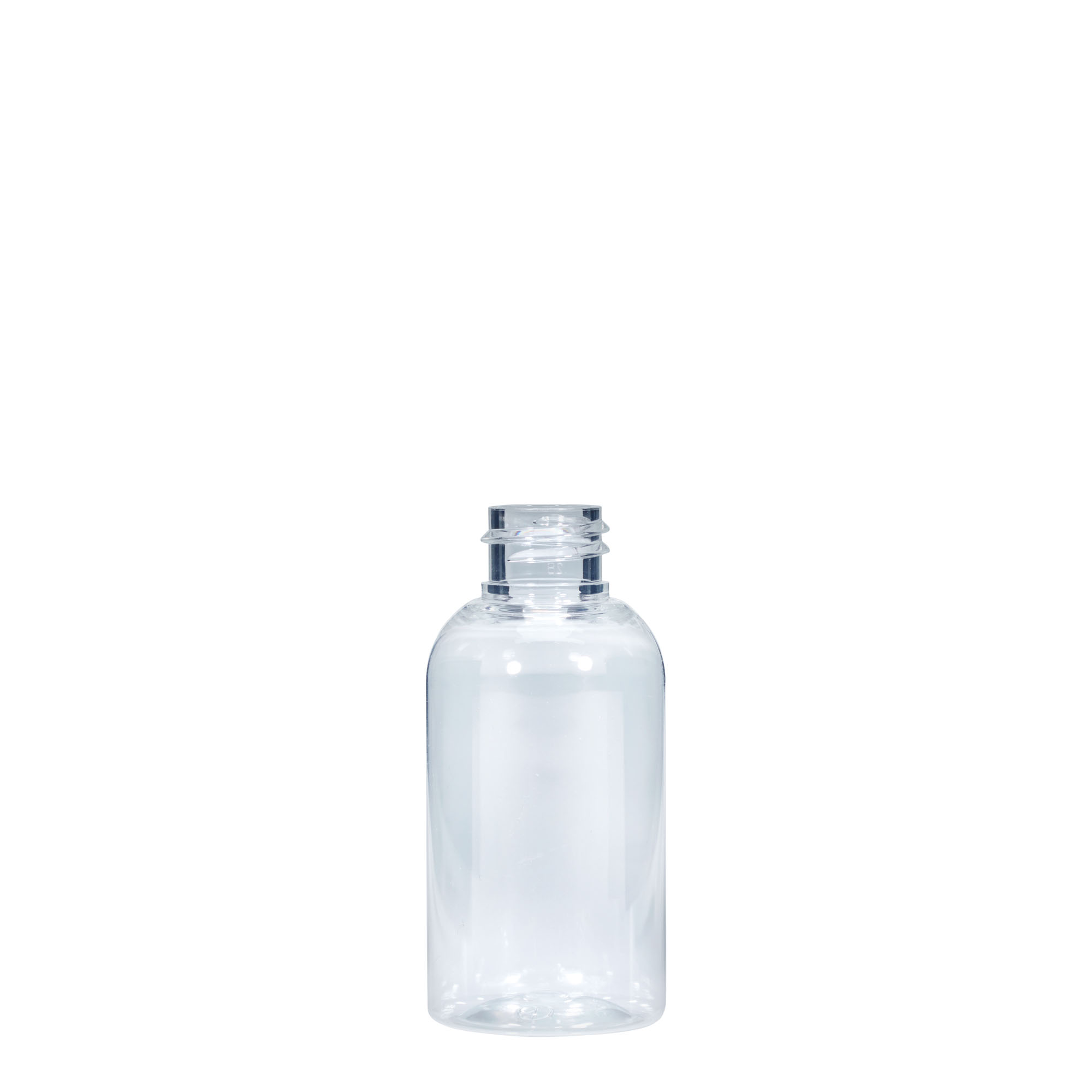 Petfles 'Boston', 50 ml, kunststof, monding: 20/410 Petfles 'Boston', 50 ml, kunststof, monding: 20/410