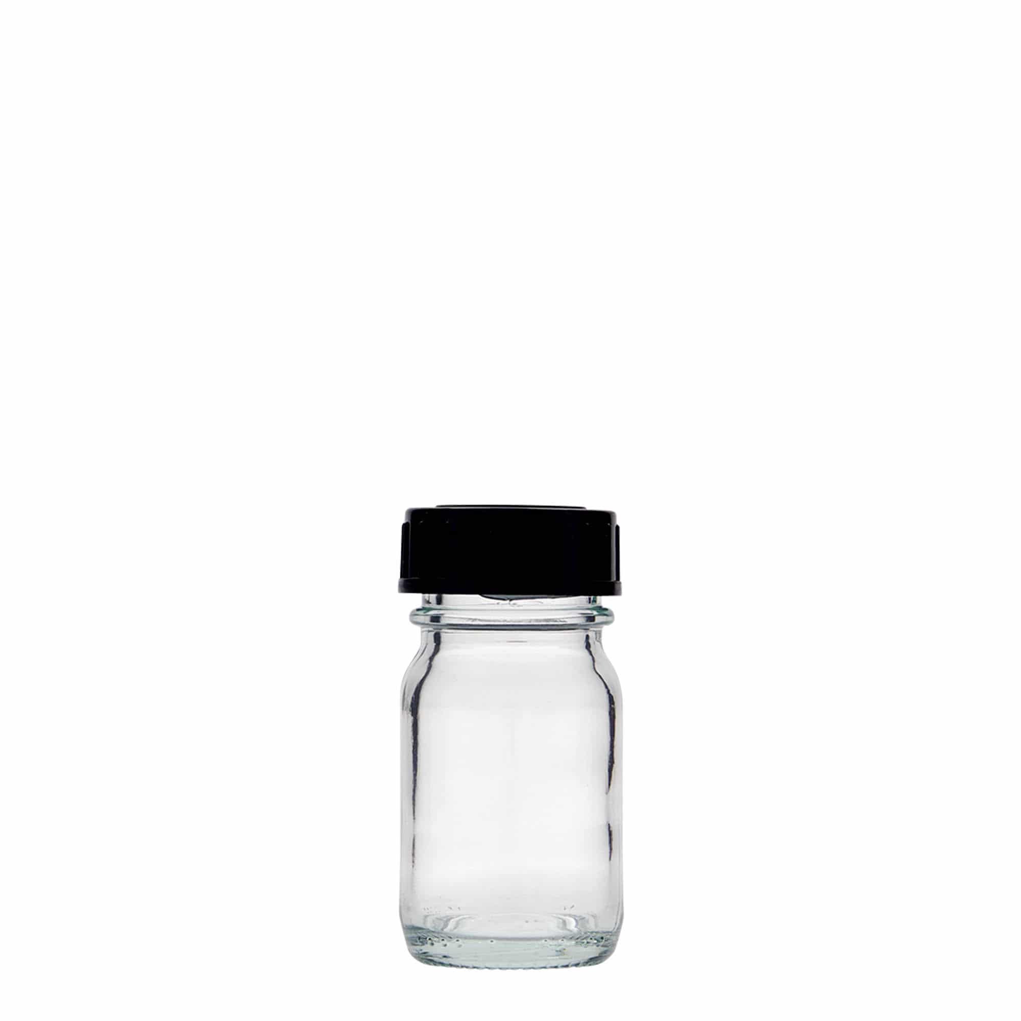 Bocal à col large 30 ml, bouchage: DIN 32