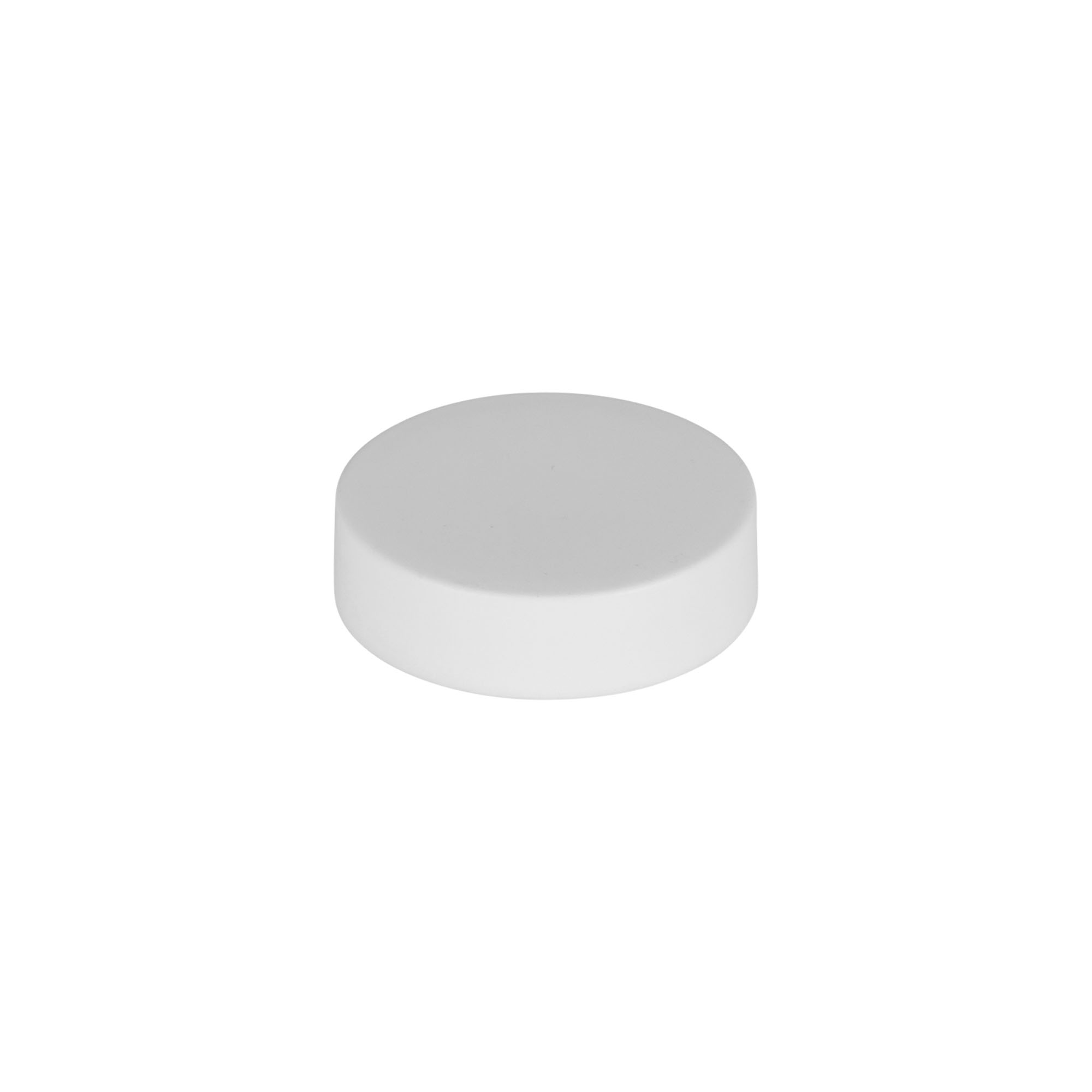 Schroefsluiting voor 'Antonella' 5 ml, PP-kunststof, wit Schroefsluiting voor 'Antonella' 5 ml, PP-kunststof, wit
