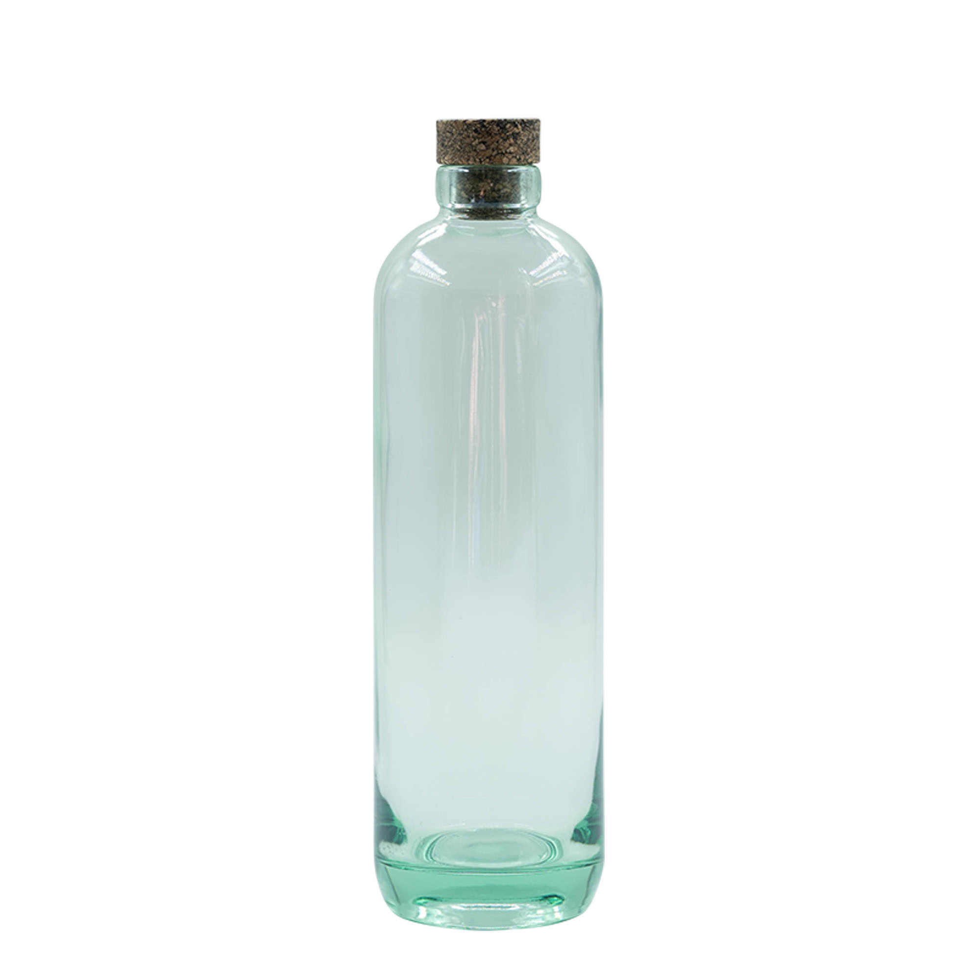 Glazen fles 'Pilot', 700 ml, monding: kurk