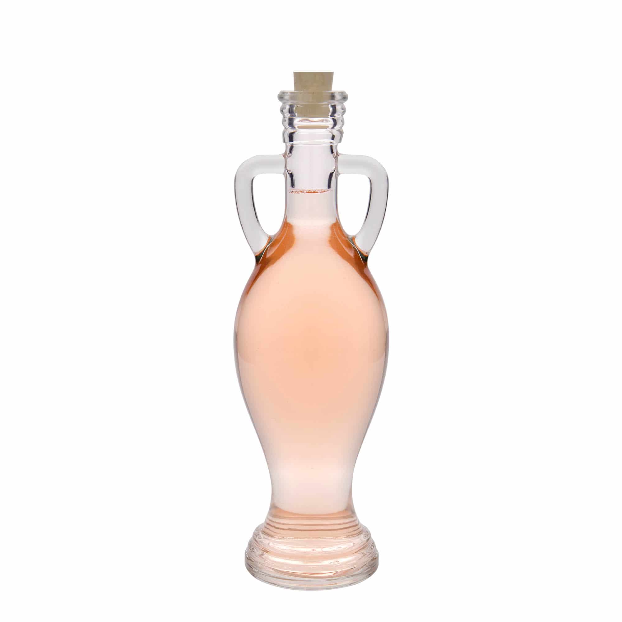 Glazen fles 'Amphore', 500 ml, monding: kurk