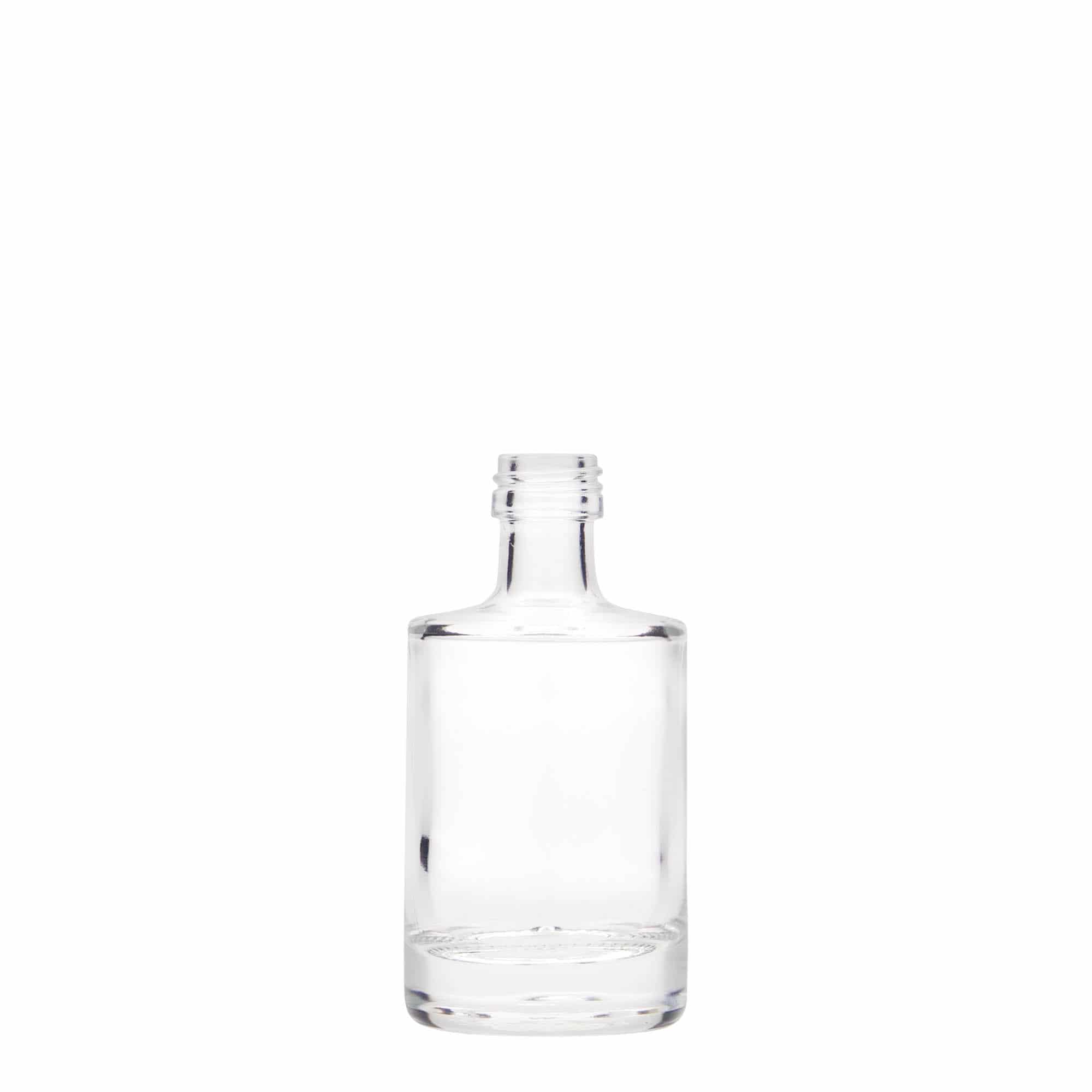 Glazen fles 'Aventura', 50 ml, monding: PP 18