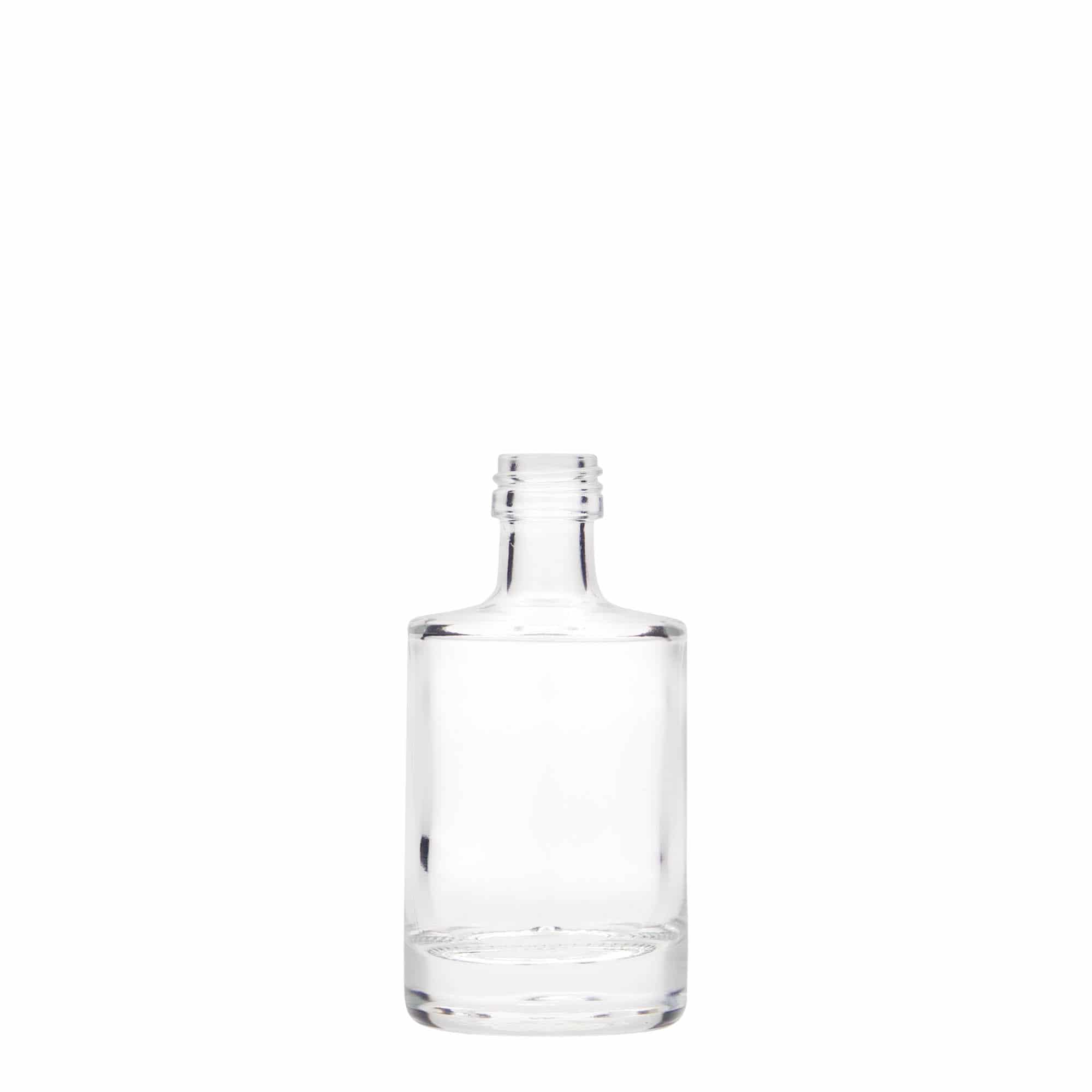 Glazen fles 'Aventura', 50 ml, monding: PP 18