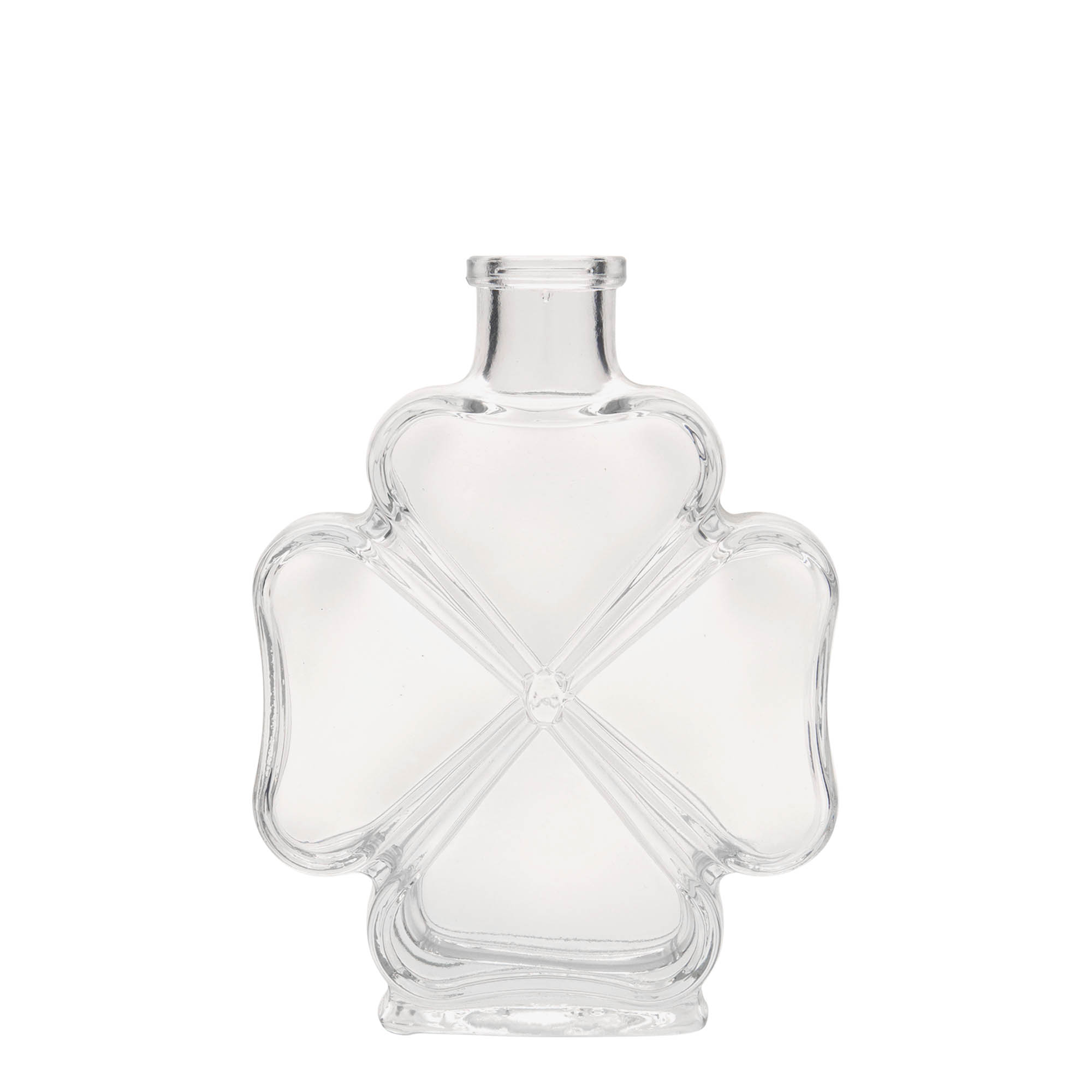 Bouteille en verre 200 ml 'Trèfle', bouchage: bouchon Bouteille en verre 200 ml 'Trèfle', bouchage: bouchon