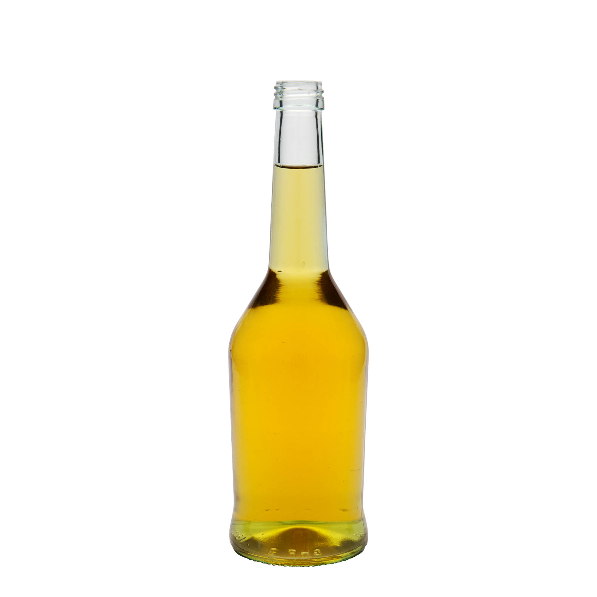Bouteille d’alcool en verre 500 ml, bouchage: PP 28