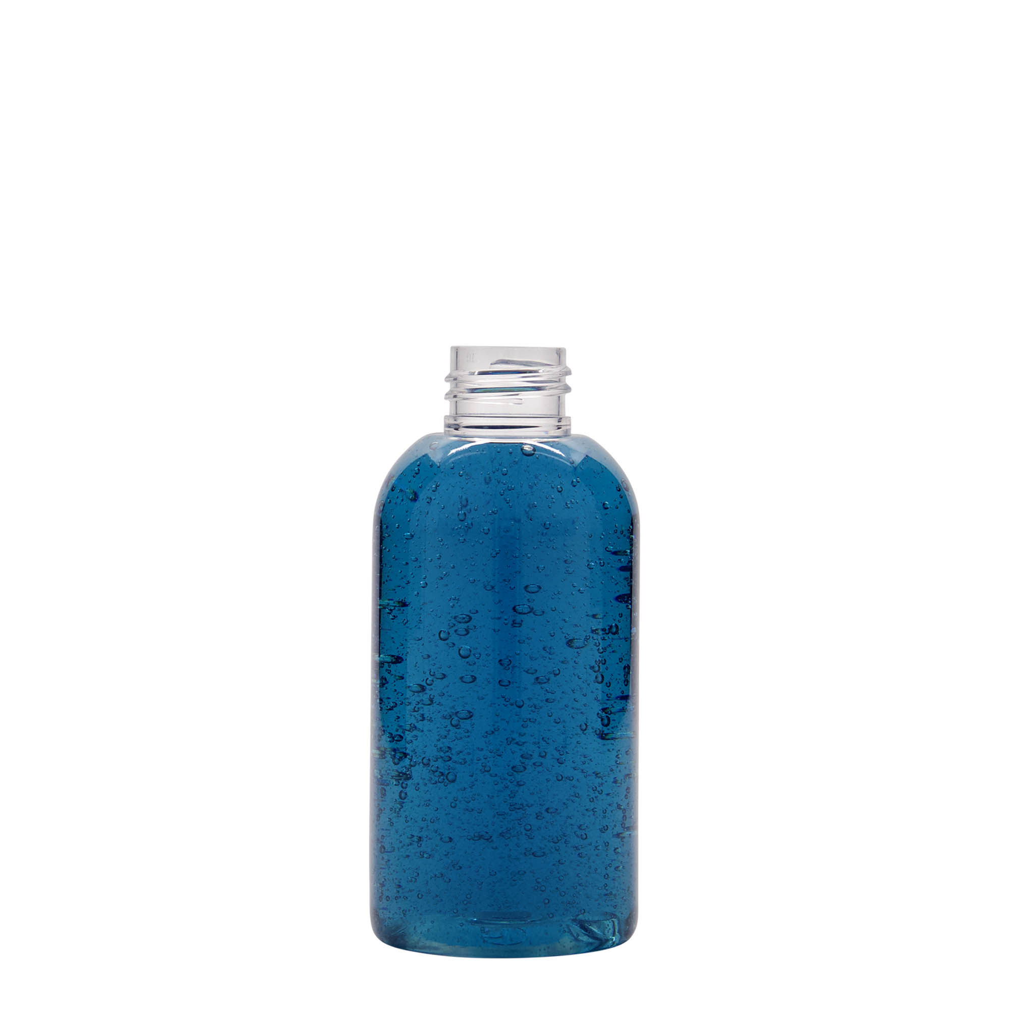 Petfles 'Boston', 150 ml, kunststof, monding: 24/410