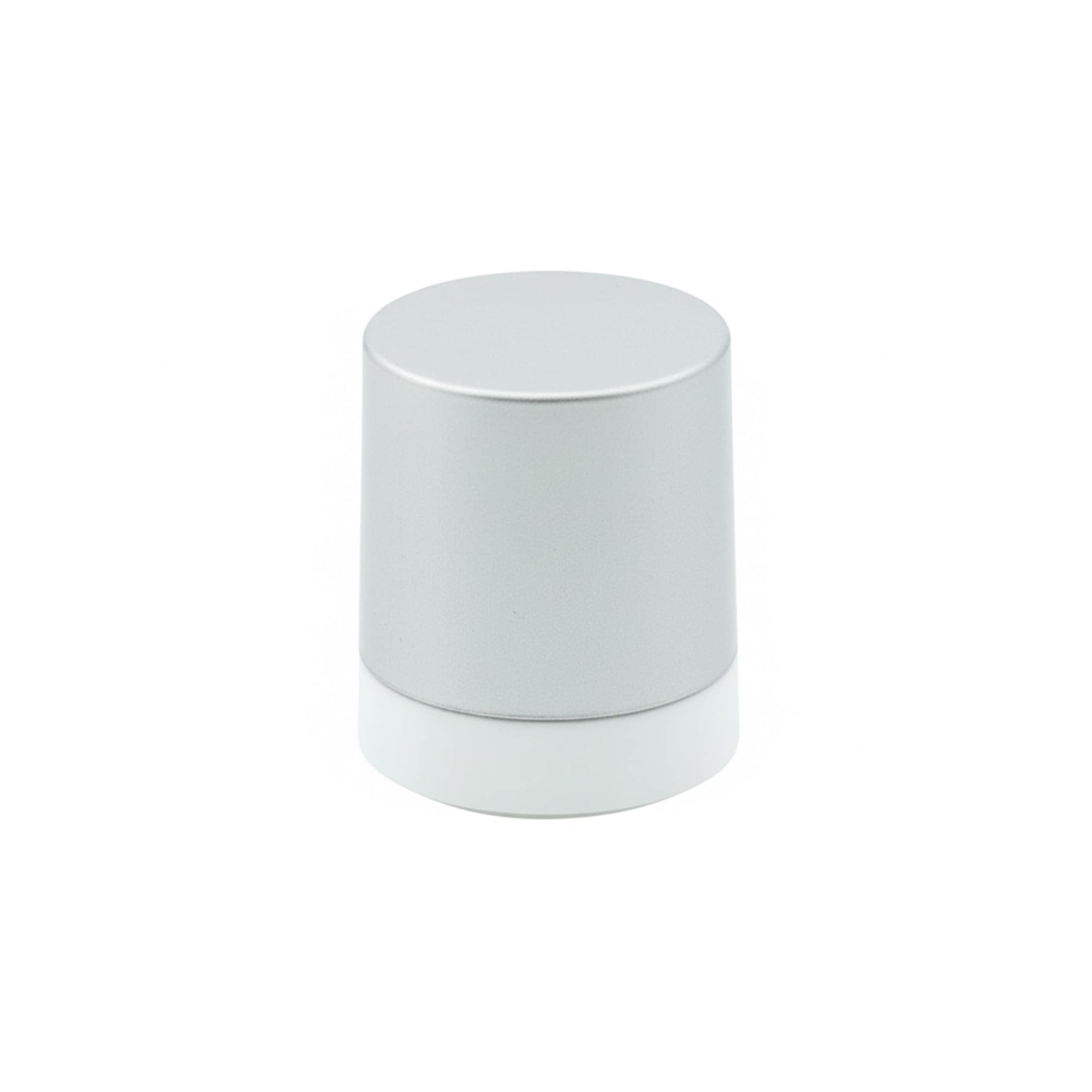 Flacon airless tête de pompe « Micro », plastique PP, argenté