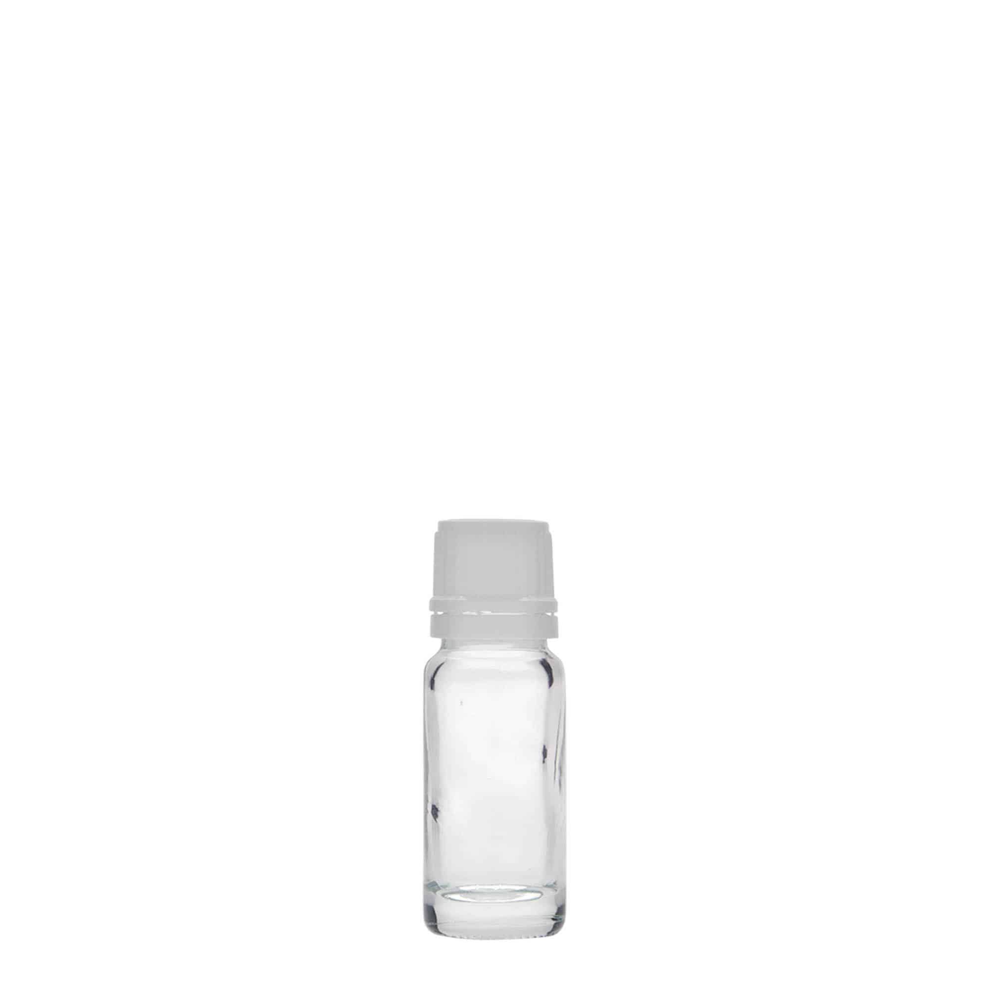 Flacon pharmaceutique 10 ml, verre, bouchage: DIN 18