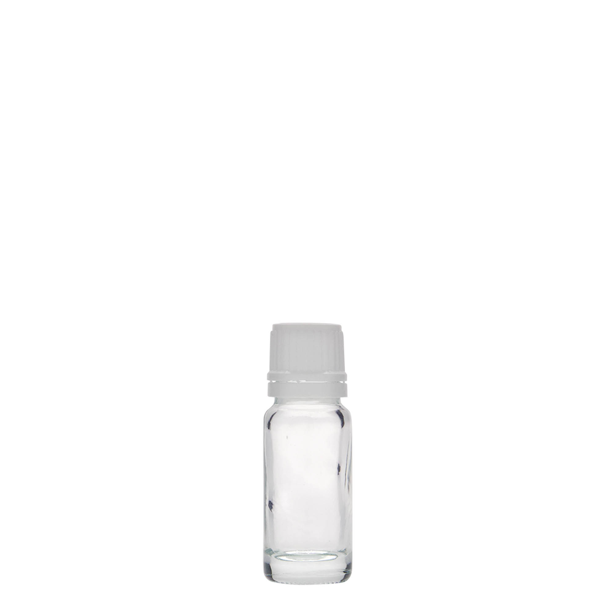 Medicijnfles, 10 ml, glas, monding: DIN 18 Medicijnfles, 10 ml, glas, monding: DIN 18