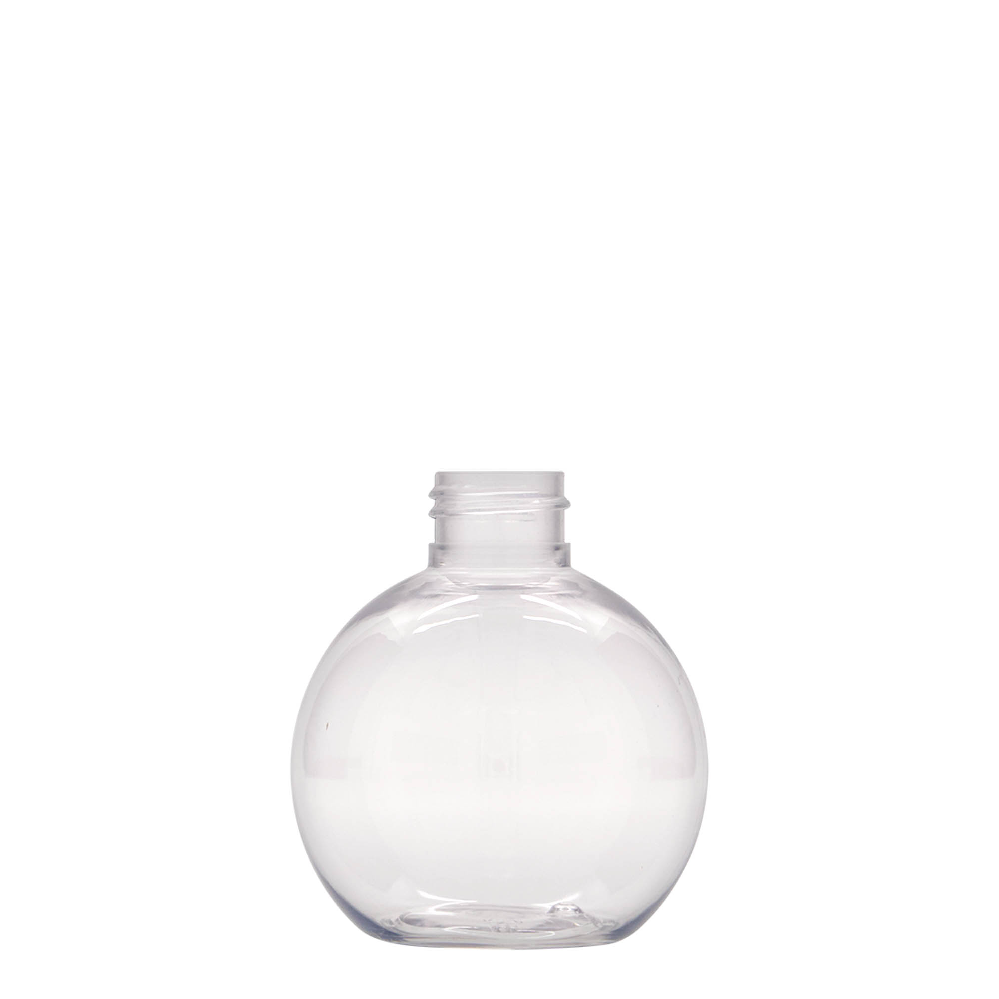 Petfles 'Perry', 150 ml, rond, kunststof, monding: 24/410