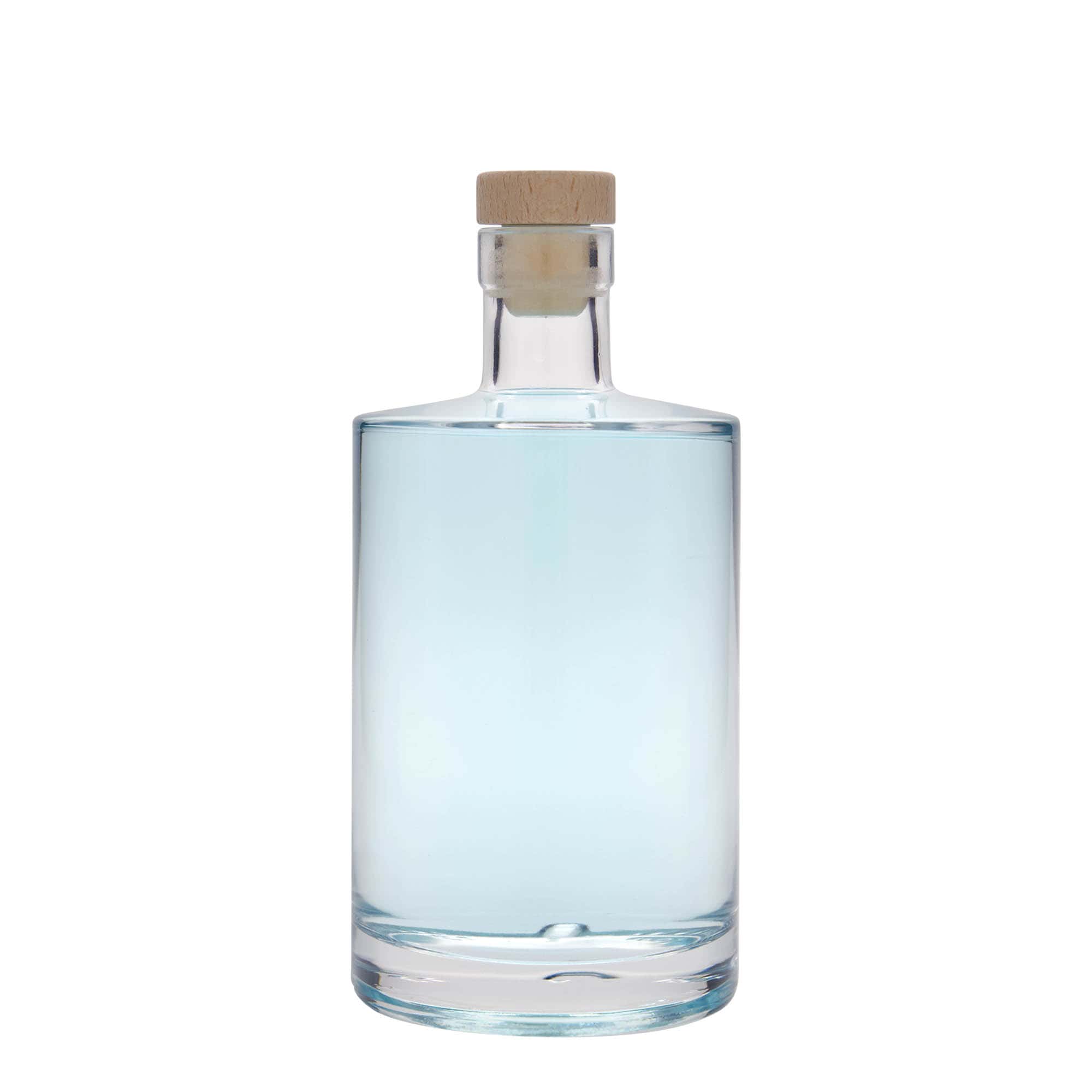 Glazen fles 'Aventura', 700 ml, monding: kurk