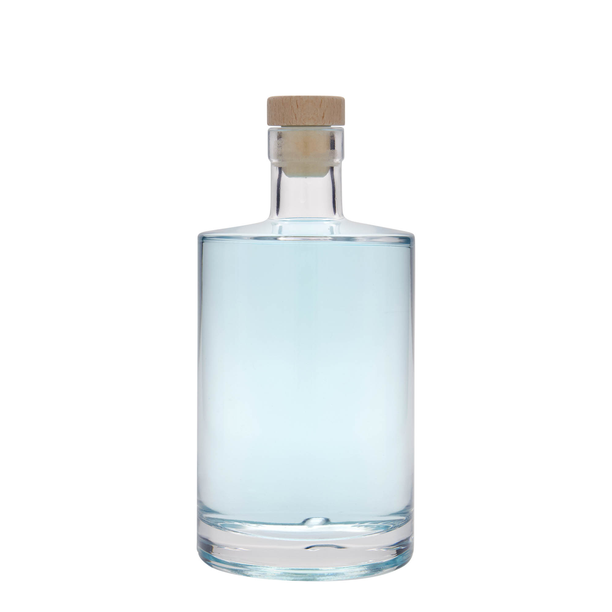 Glazen fles 'Aventura', 700 ml, monding: kurk Glazen fles 'Aventura', 700 ml, monding: kurk