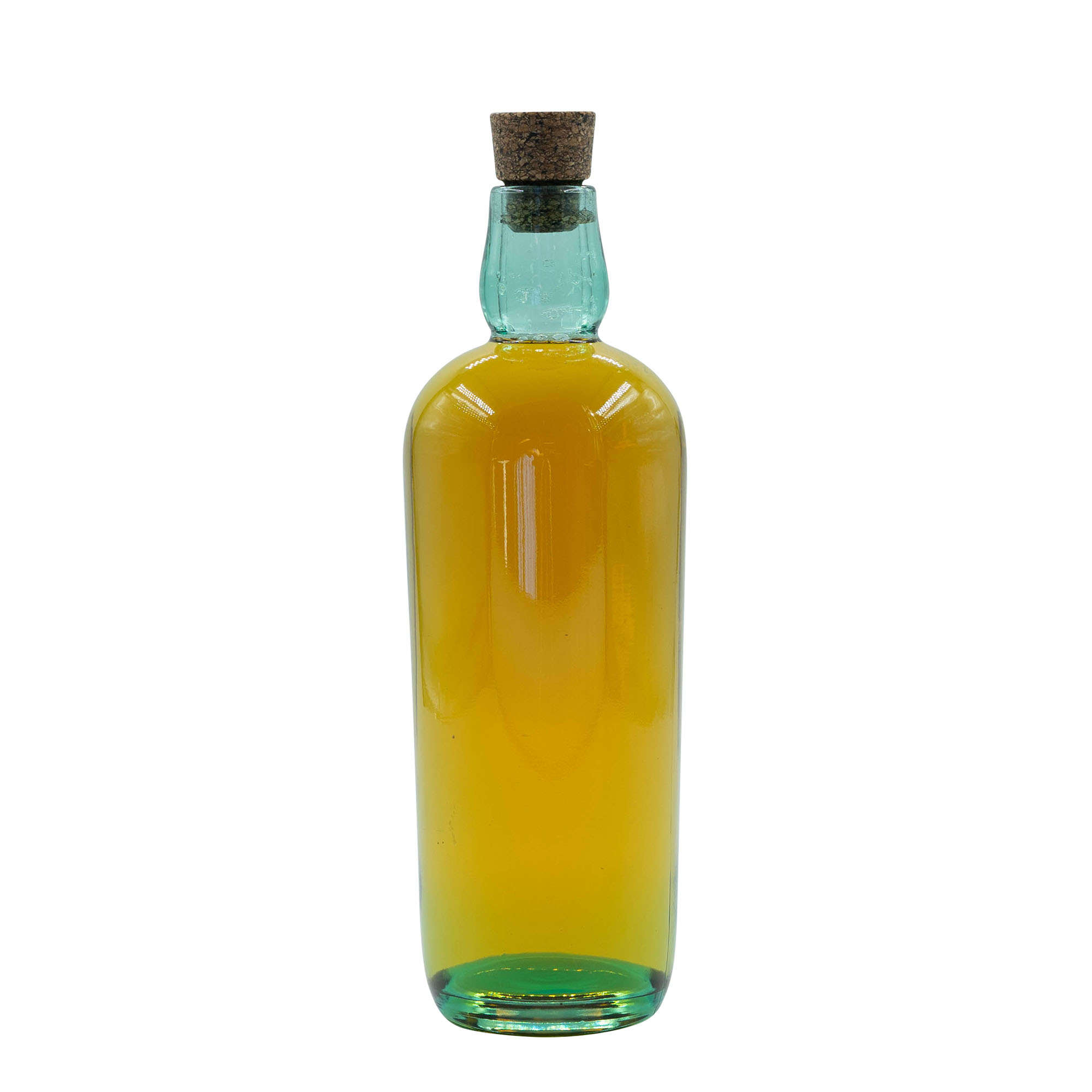 Glazen fles 'Melee', 700 ml, monding: kurk Glazen fles 'Melee', 700 ml, monding: kurk