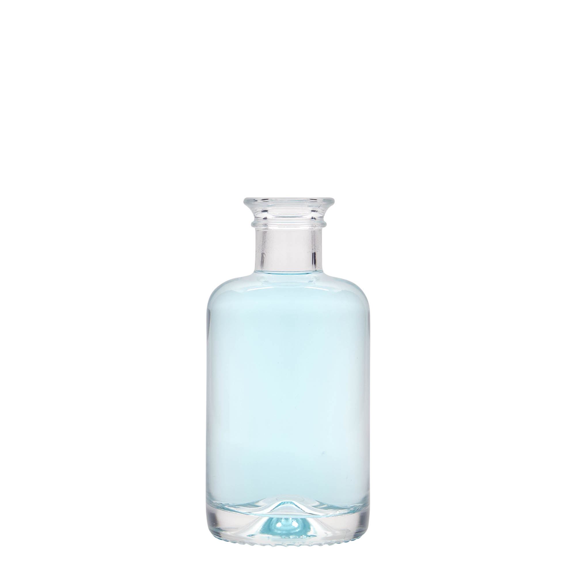 Glazen fles Apotheker, 100 ml, monding: kurk