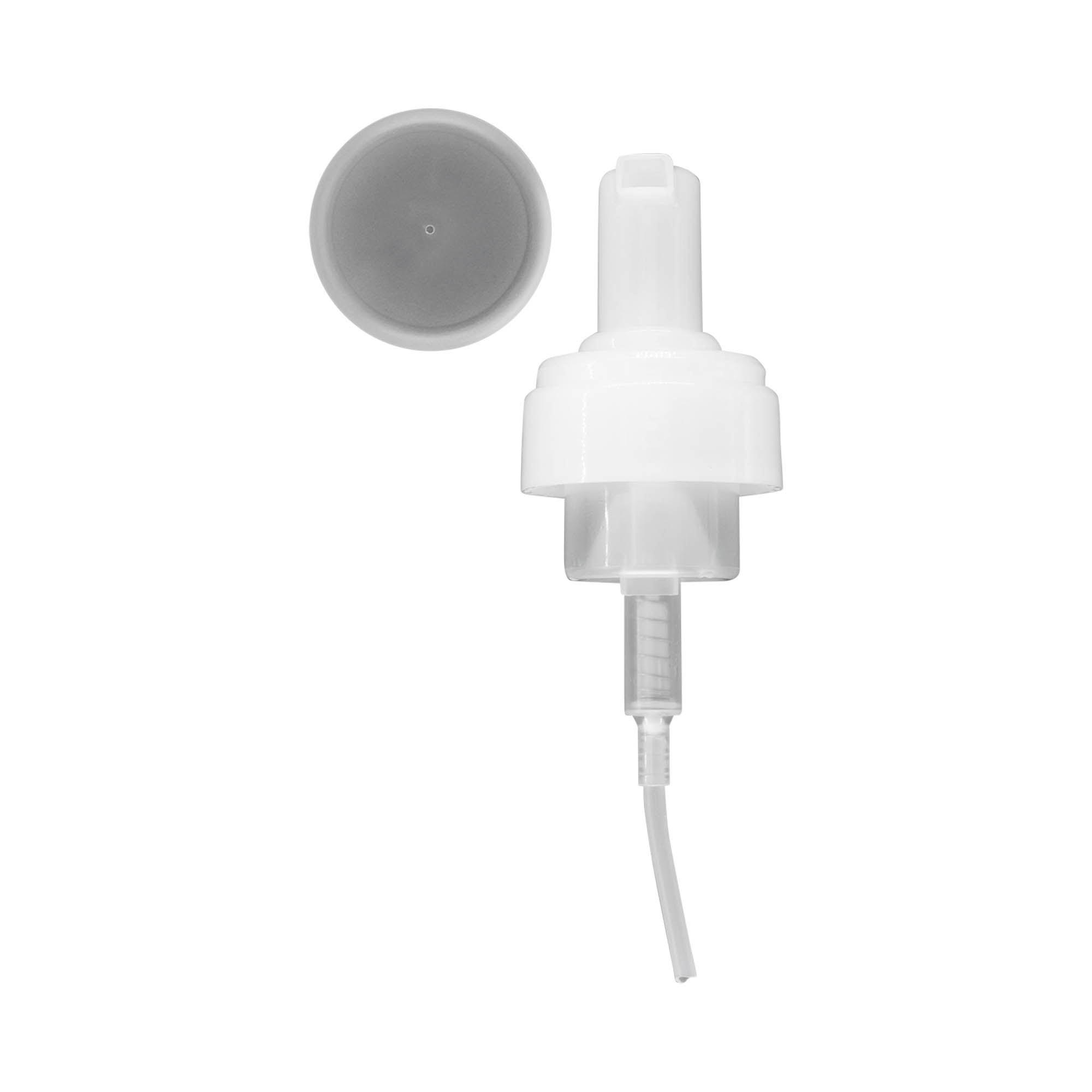 Flacon doseur 100 ml « Foamer », plastique PP, blanc, pour bouchage: Bougage à vis