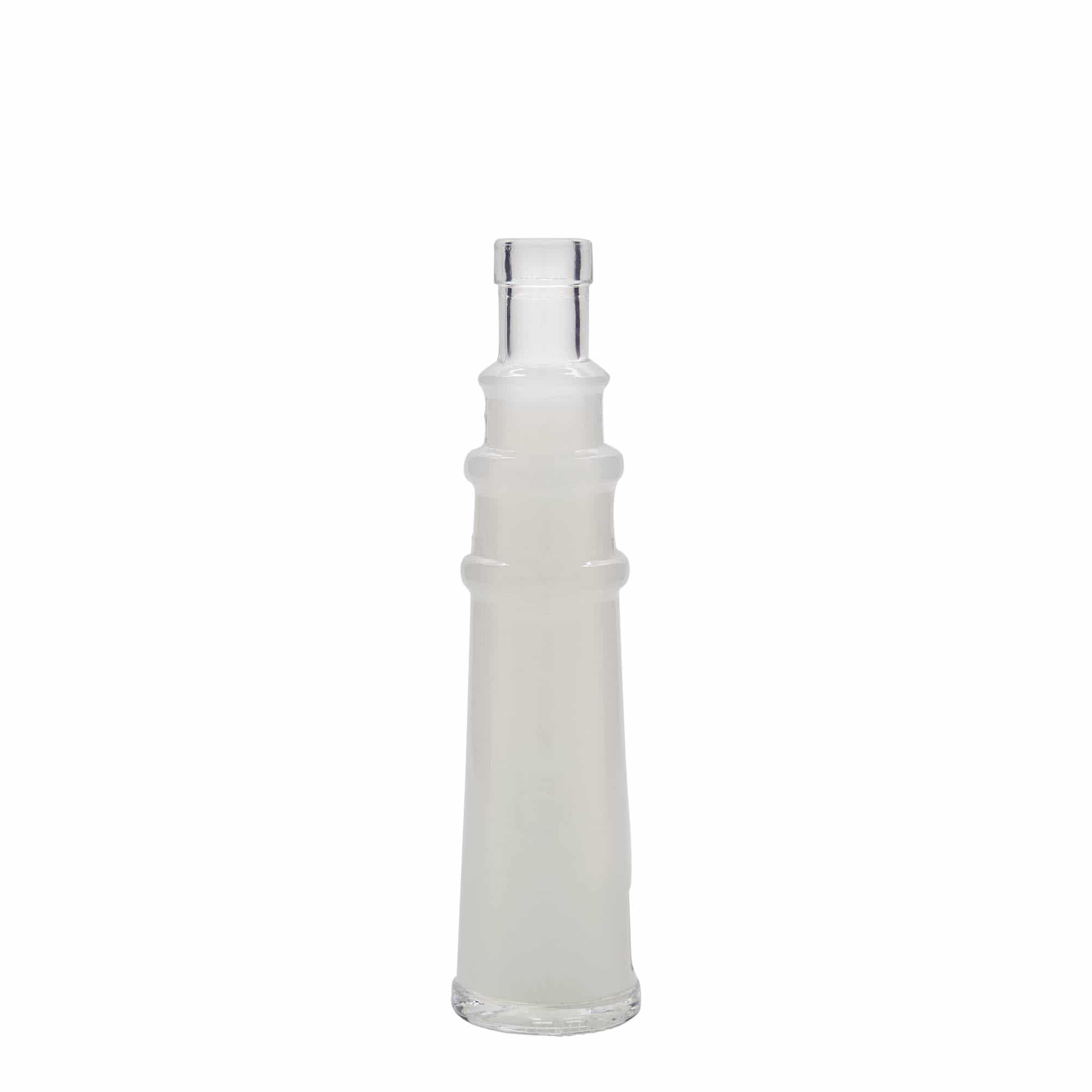 Bouteille en verre 100 ml 'Phare', bouchage: bouchon