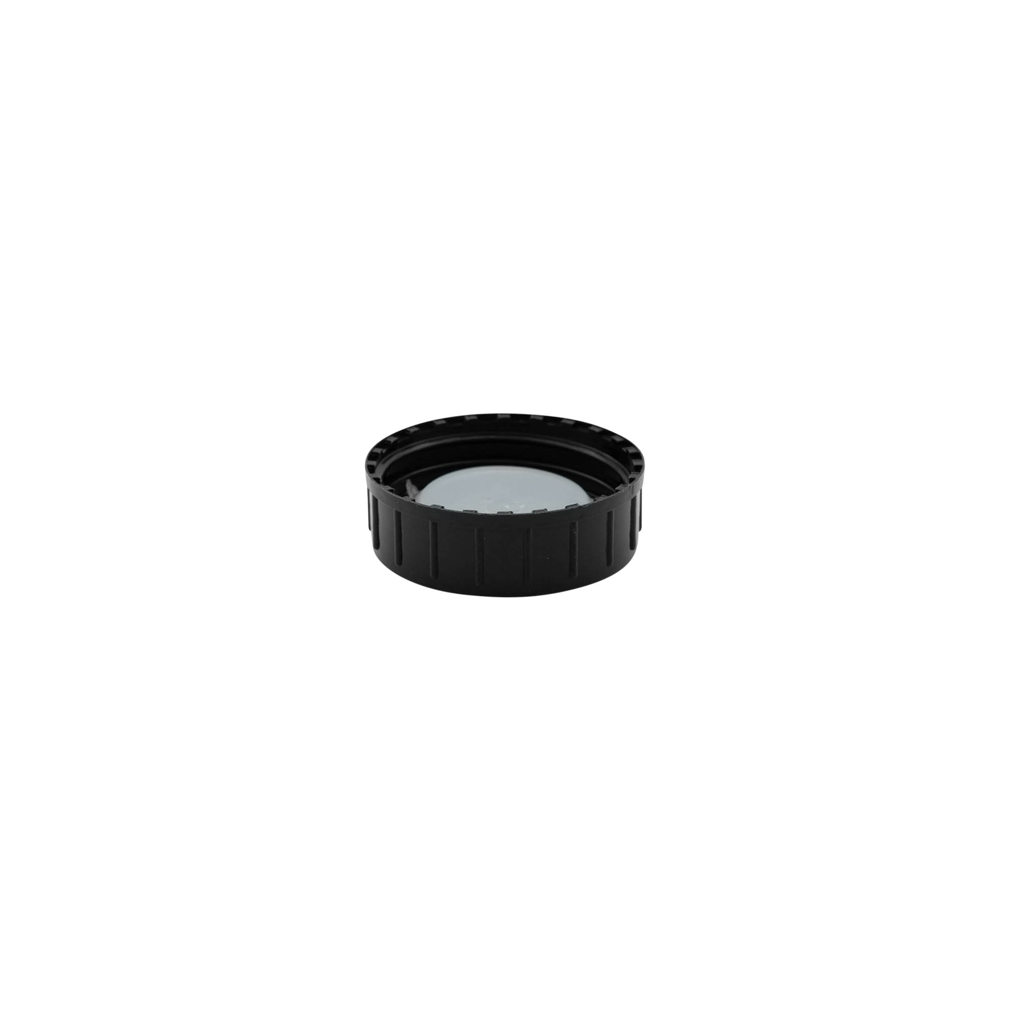 Bougage à vis, plastique PP, noir, pour bouchage: DIN 40