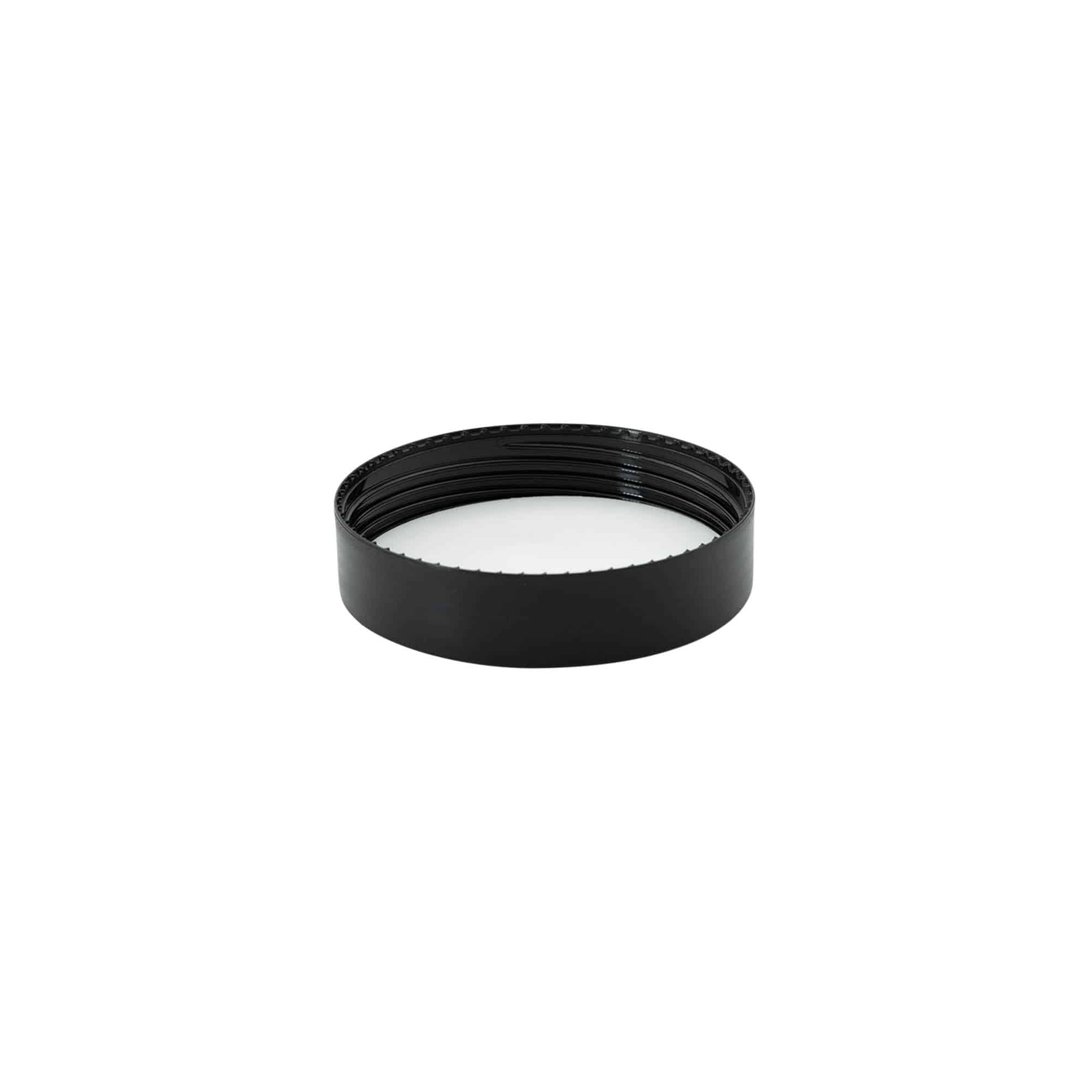 Bougage à vis pour 50 ml 'Antonella', plastique PP, noir