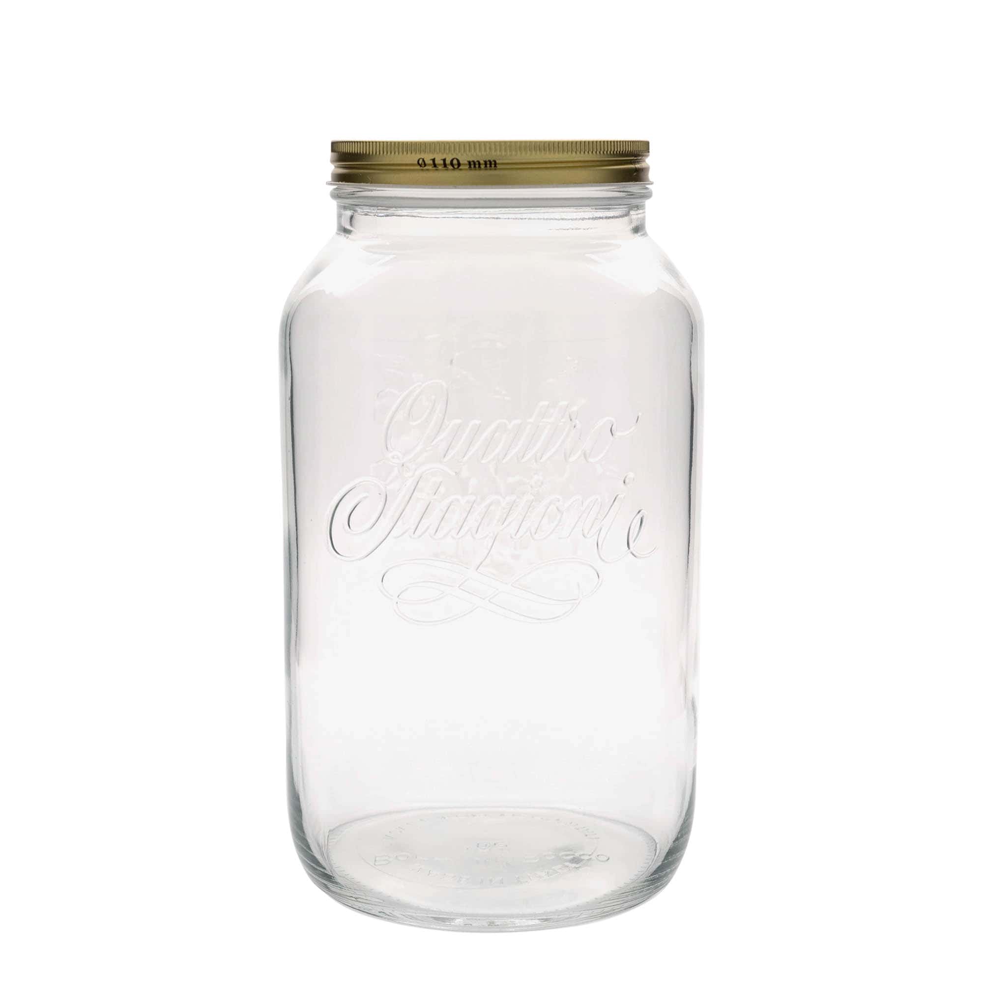 Pot 'Quattro Stagioni', 3800 ml, monding: schroefsluiting
