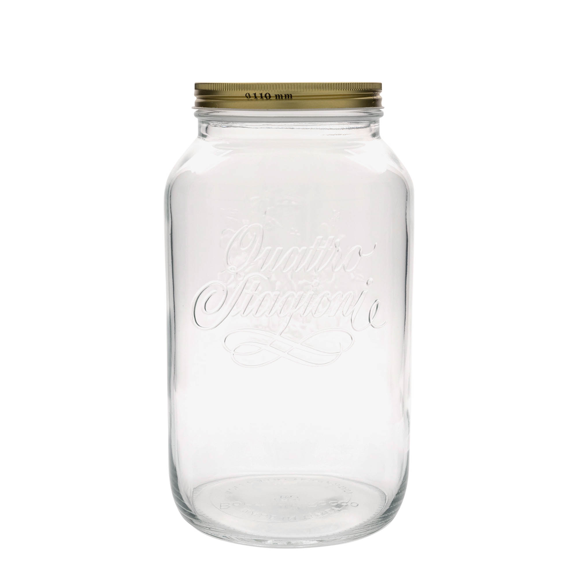Pot 'Quattro Stagioni', 3800 ml, monding: schroefsluiting