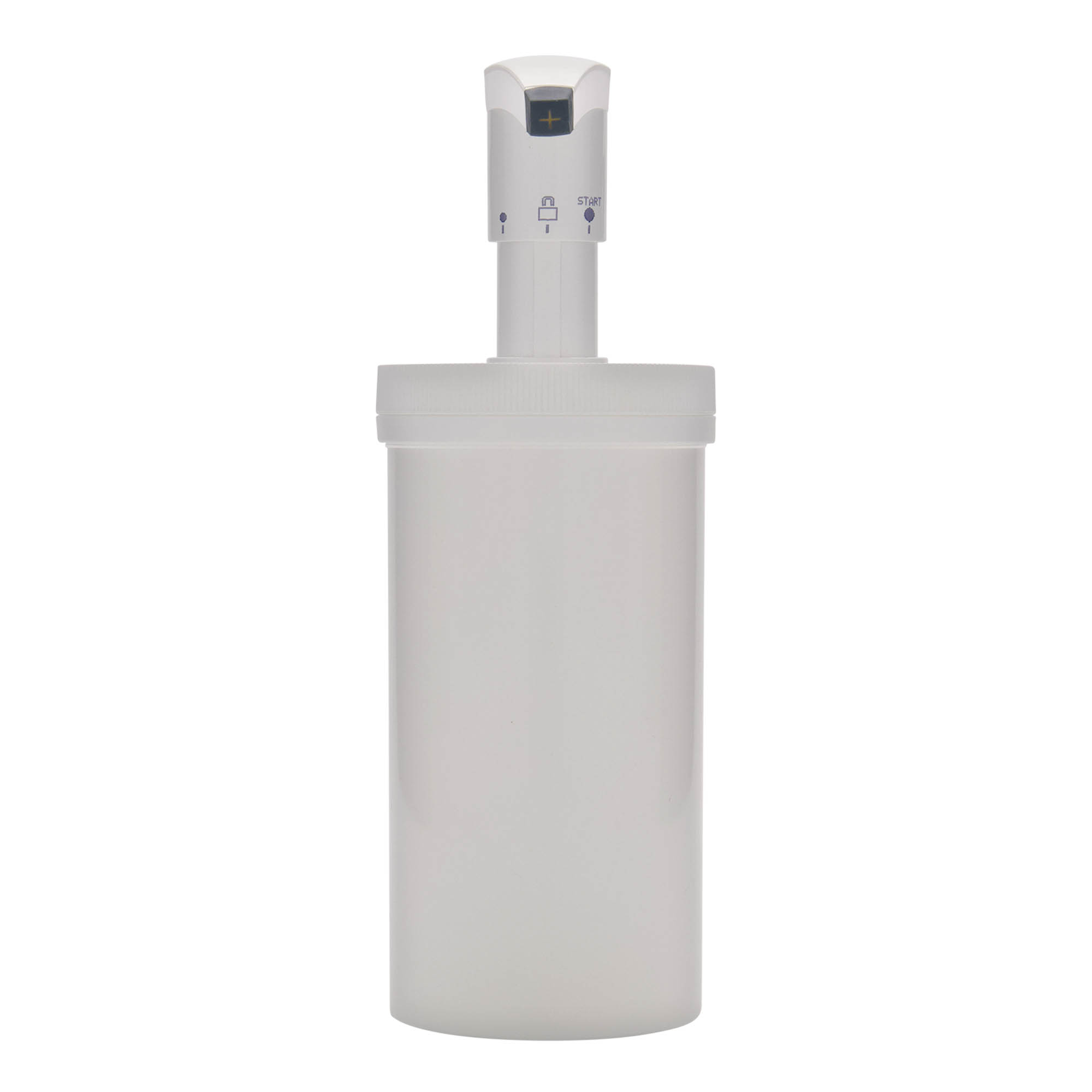 Dispenserflesje 'Securibox', 655 ml, PP-kunststof, wit, monding: schroefsluiting