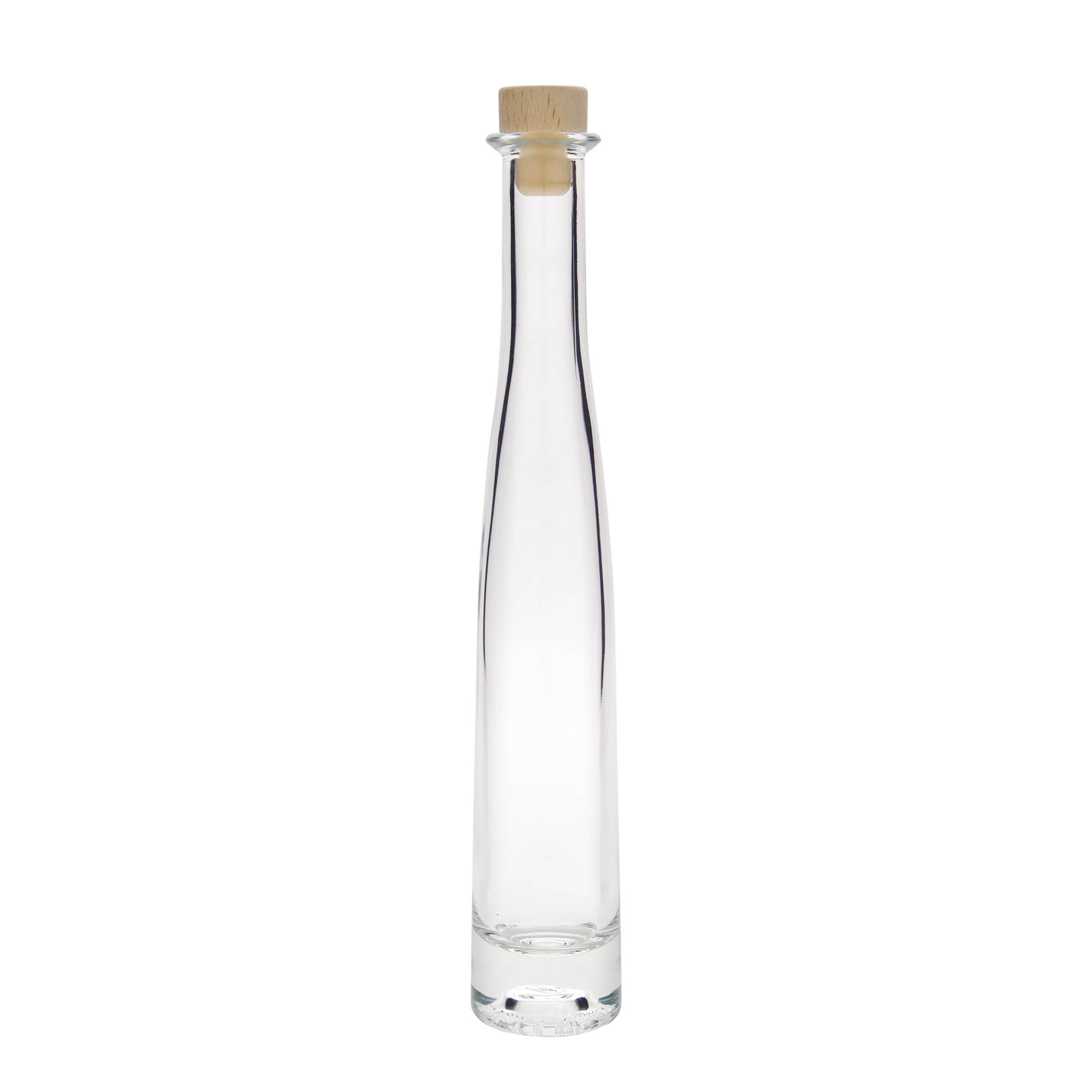 Glazen fles 'Renana Futura', 200 ml, monding: kurk Glazen fles 'Renana Futura', 200 ml, monding: kurk