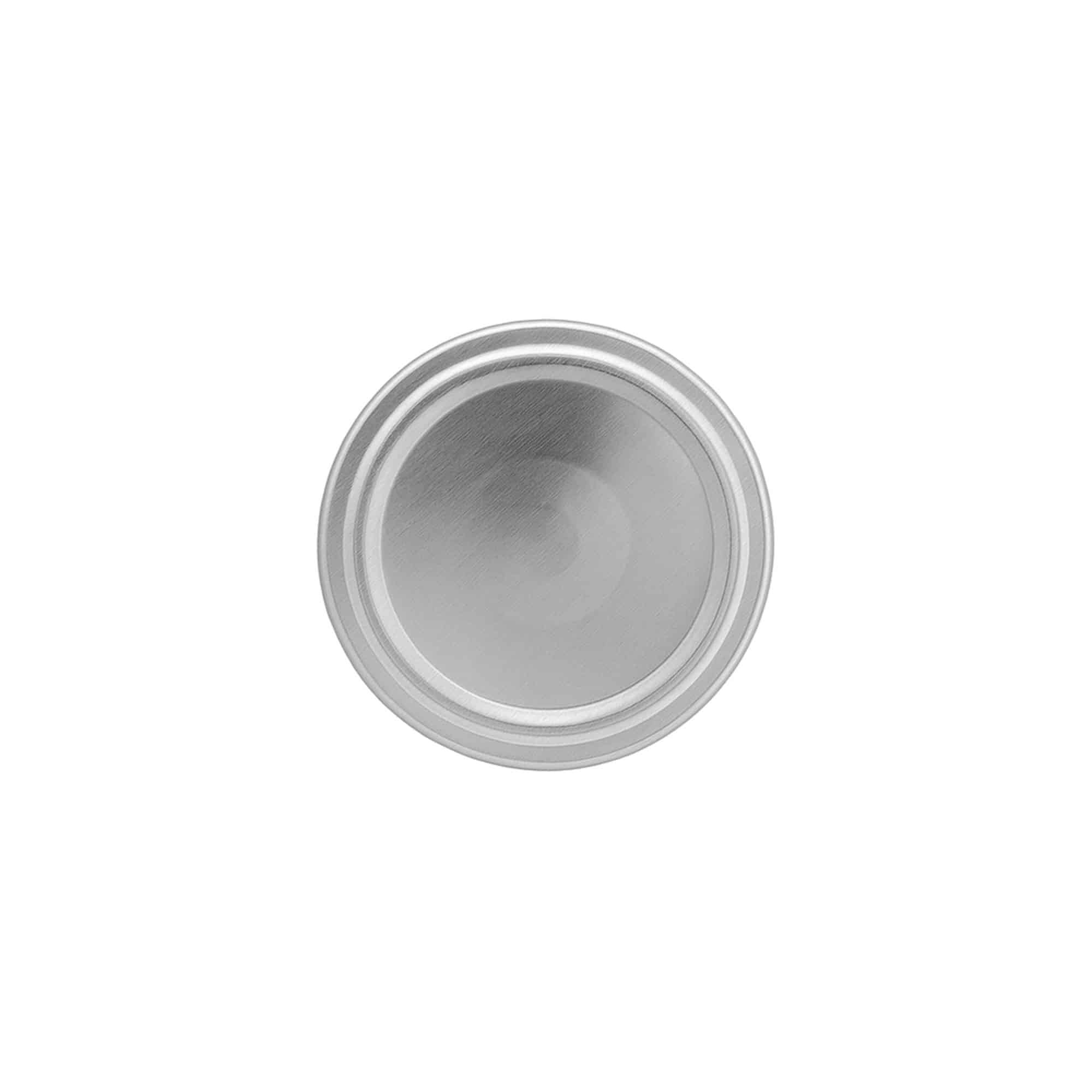 Twist-offdeksel, blik, zilver, voor monding: TO 63