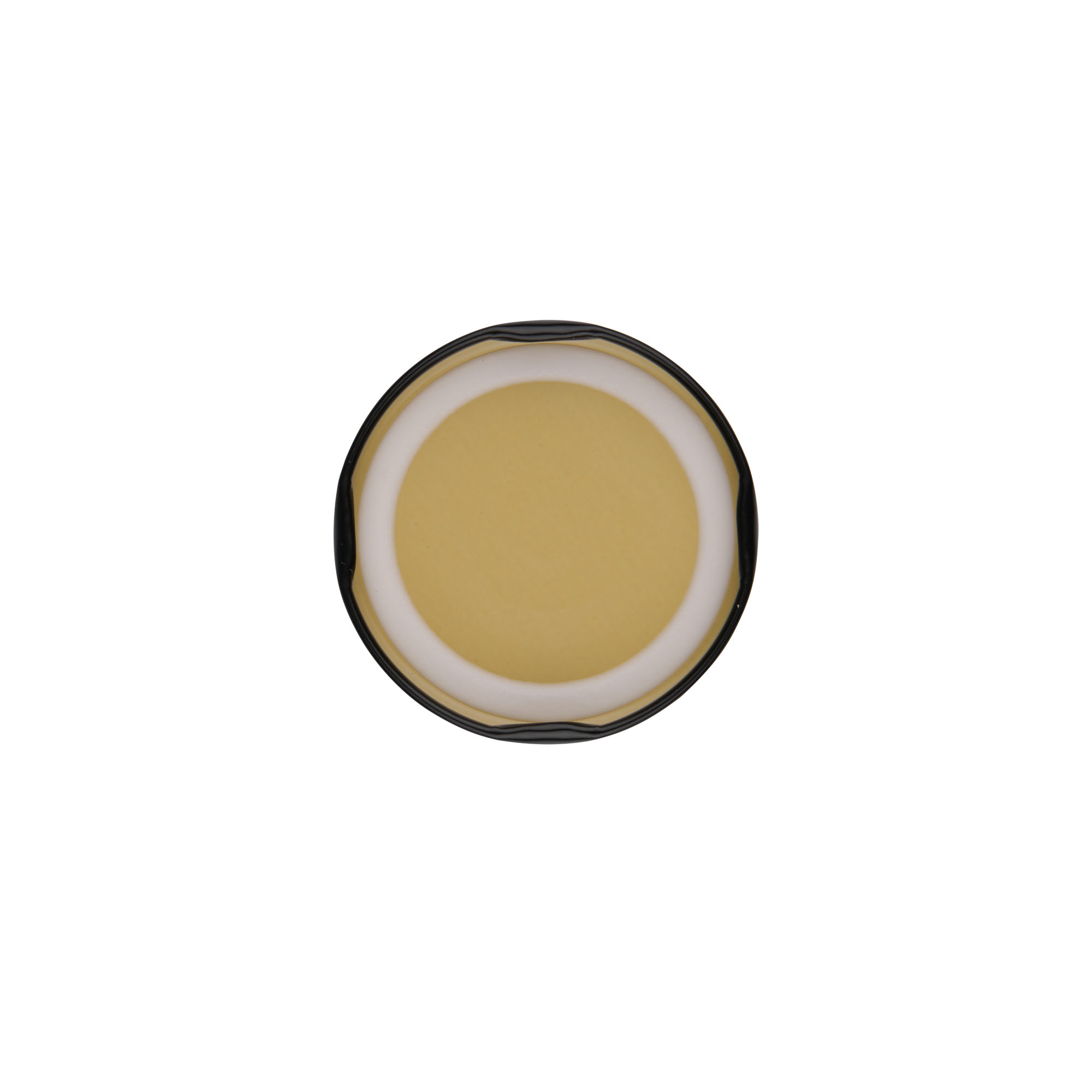 Couvercle Twist-Off, fer blanc, noir, pour bouchage: TO 58 Couvercle Twist-Off, fer blanc, noir, pour bouchage: TO 58