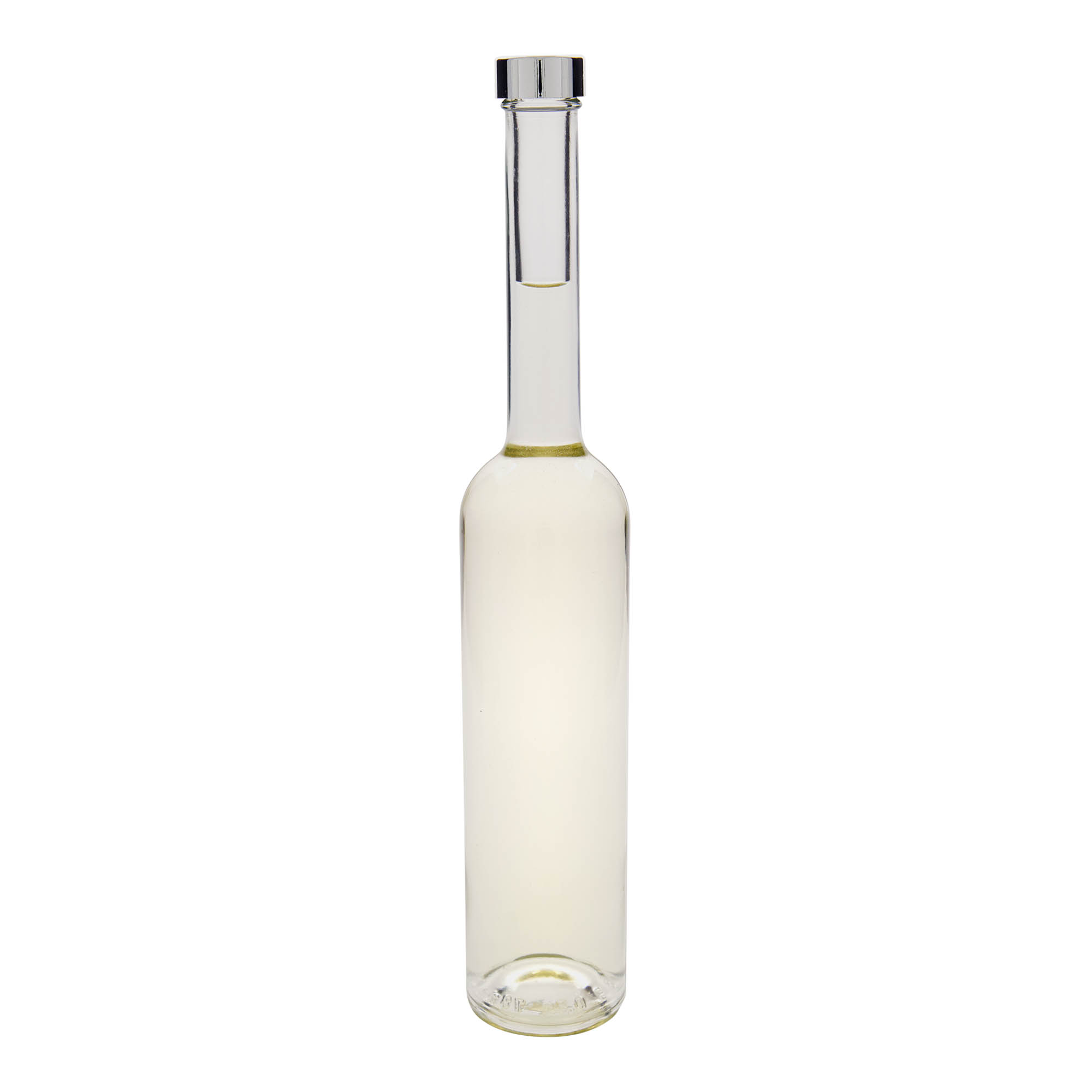 Glazen fles 'Platina', 500 ml, monding: GPI 28