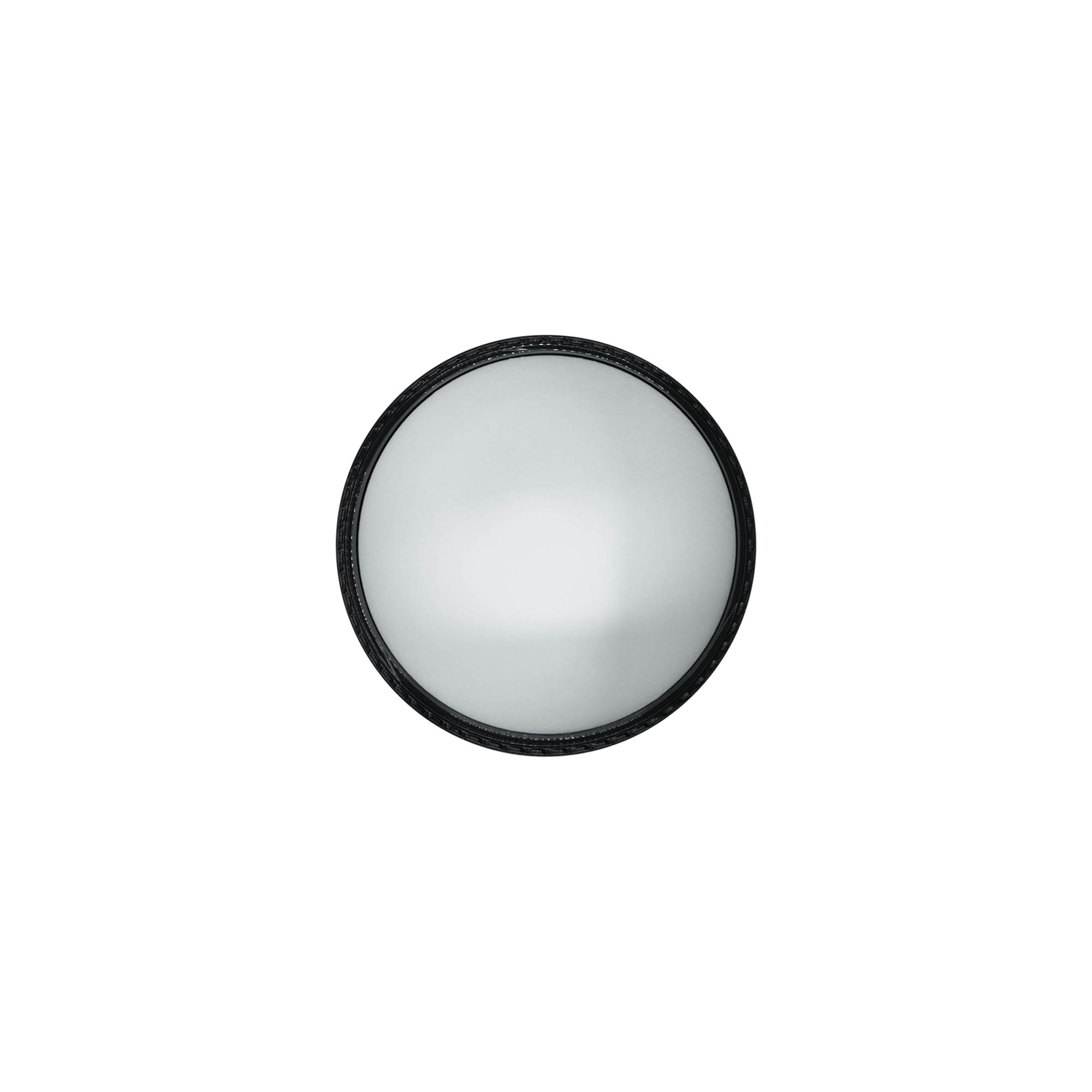 Bougage à vis pour 50 ml 'Antonella', plastique PP, noir