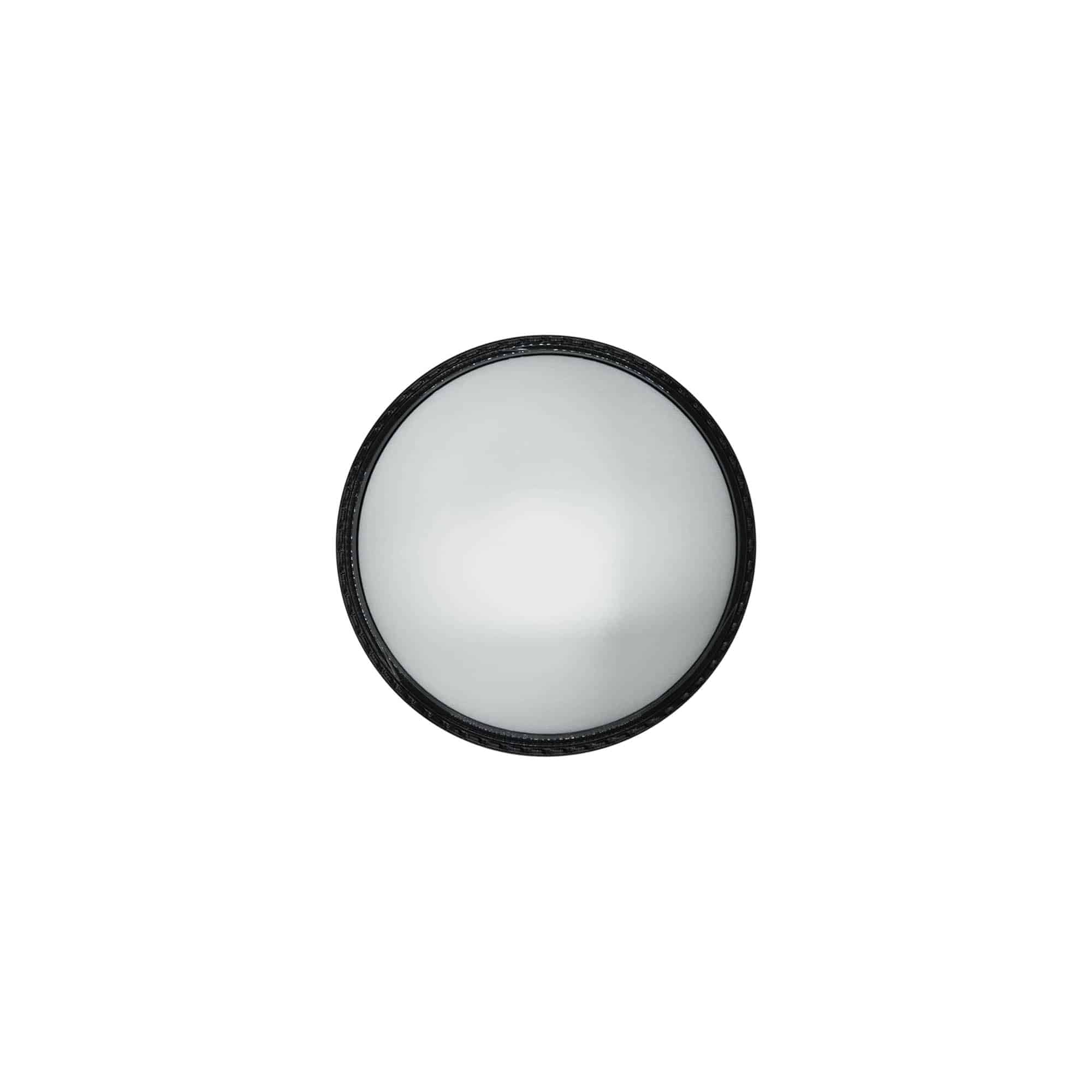 Bougage à vis pour 50 ml 'Antonella', plastique PP, noir Bougage à vis pour 50 ml 'Antonella', plastique PP, noir