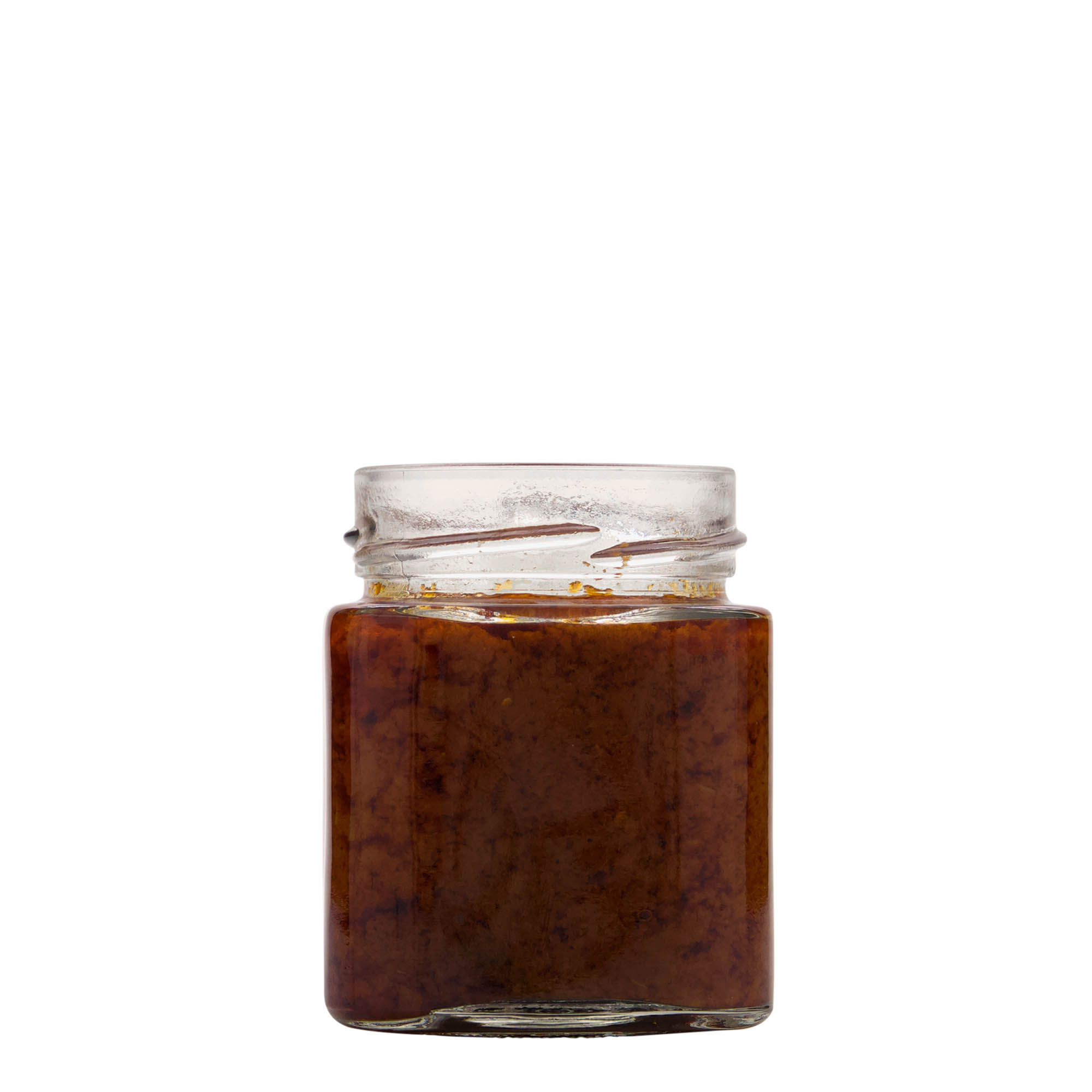 Bocal carré 212 ml 'Ikarus', bouchage: Deep-Twist-Off (DTO 63) Bocal carré 212 ml 'Ikarus', bouchage: Deep-Twist-Off (DTO 63)