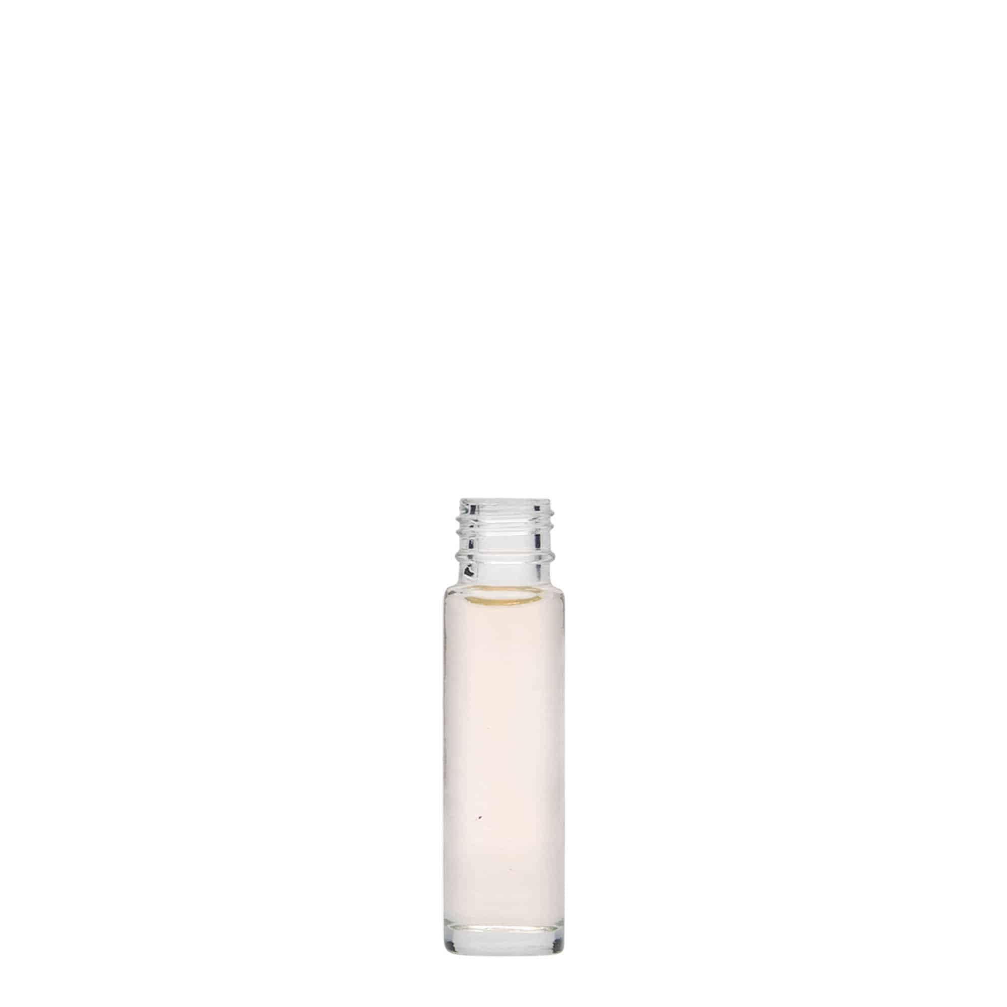 Rollerflesje, 10 ml, glas, monding: schroefsluiting