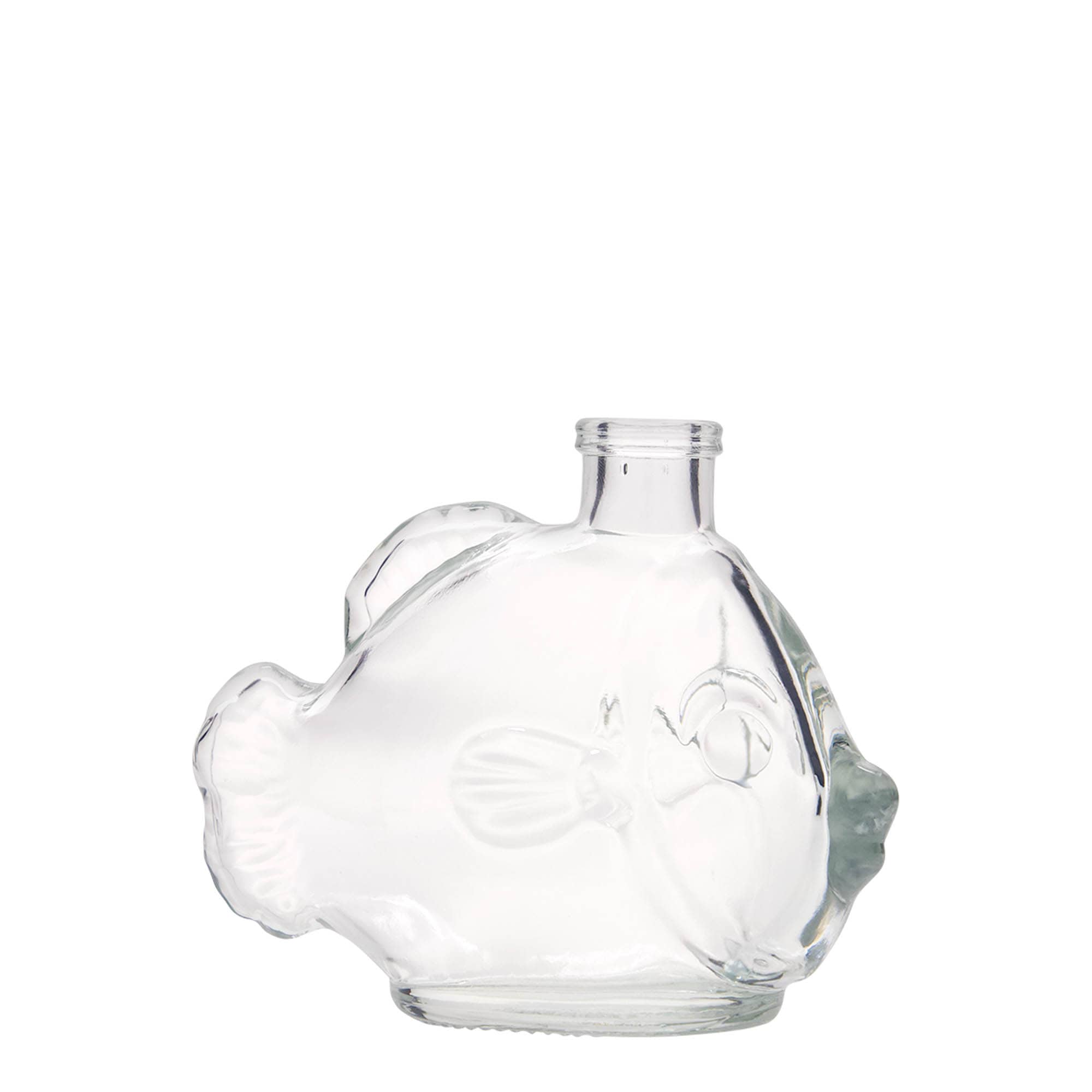 Bouteille en verre 200 ml 'Poisson', bouchage: bouchon Bouteille en verre 200 ml 'Poisson', bouchage: bouchon
