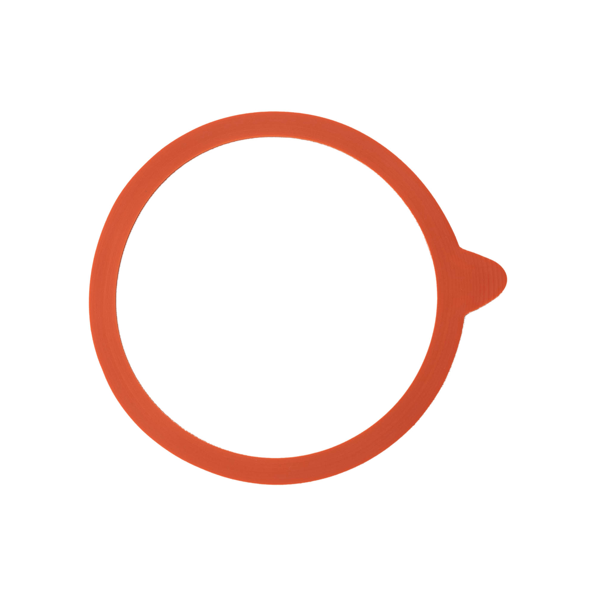 WECK-inmaakring RR100, rood, monding: ronde rand WECK-inmaakring RR100, rood, monding: ronde rand