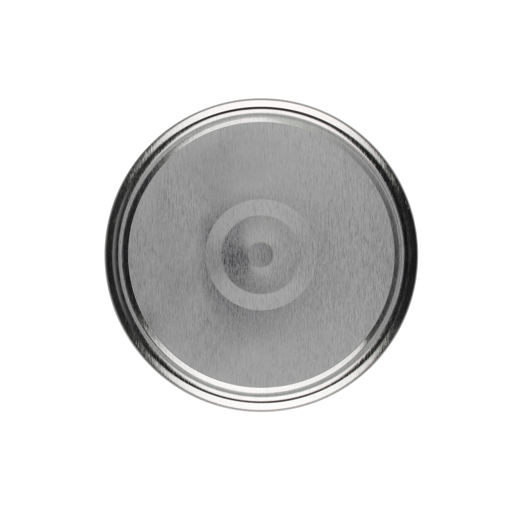 Twist-off deksel, blik, zilver, voor monding: TO 100