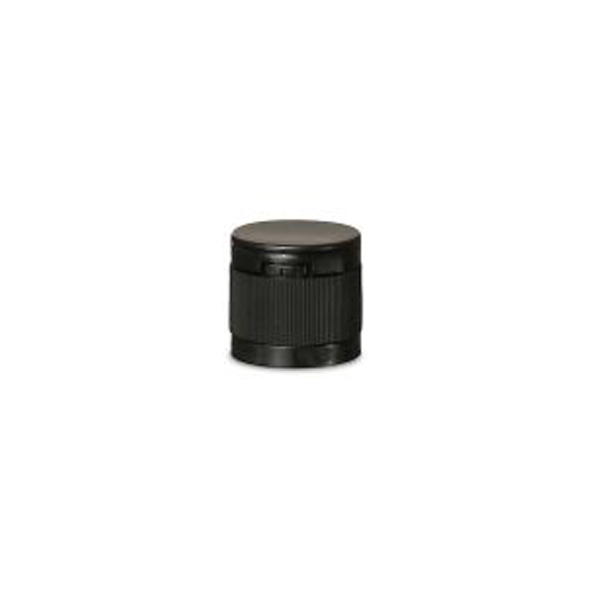 Bouchon à vis avec charnière, plastique PP noir, pour goulot : DIN 18 Bouchon à vis avec charnière, plastique PP noir, pour goulot : DIN 18