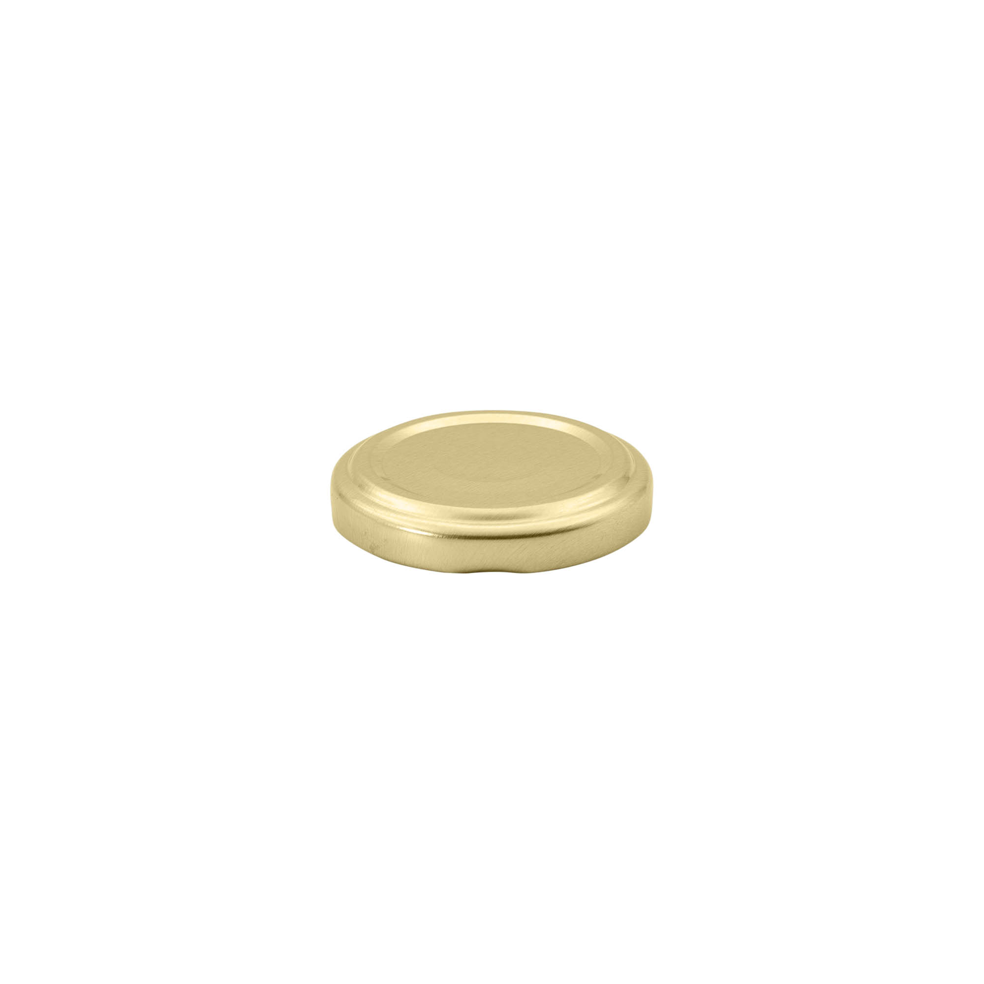 Twist-offdeksel, blik, goud, voor monding: TO 48