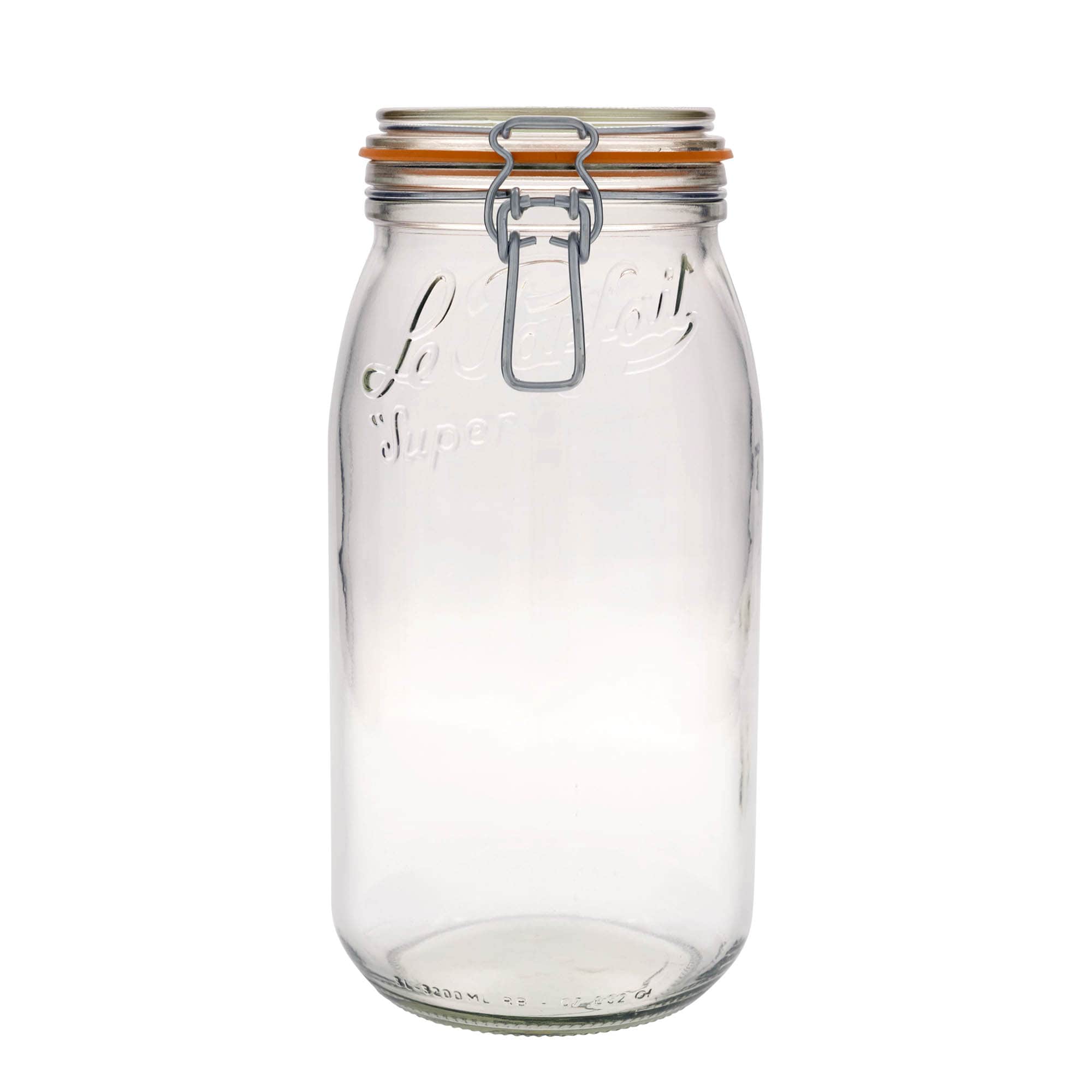 Pot met beugelsluiting 'Le Parfait Super Bocal', 3000 ml, monding: beugelsluiting