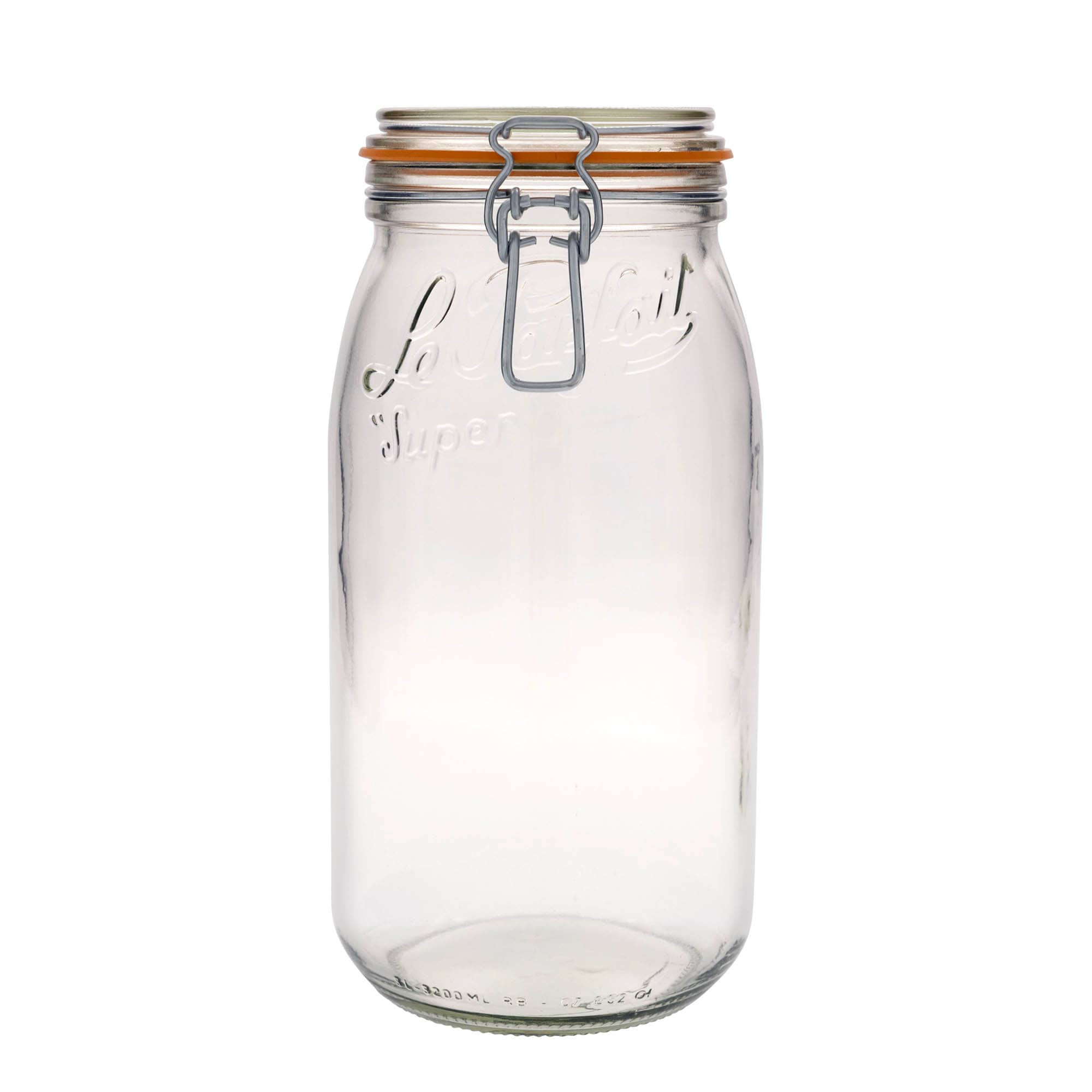 Bocal à fermeture mécanique 3 000 ml « Le Parfait Super Bocal », bouchage: bouchon mécanique