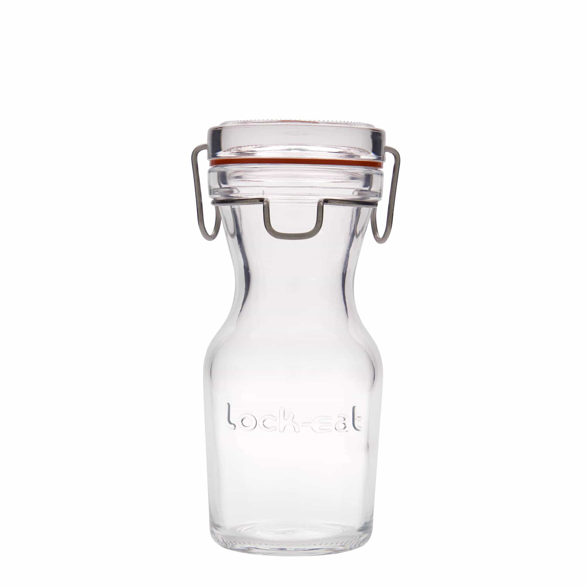 Glazen karaf 'Lock-Eat', 250 ml, monding: beugelsluiting
