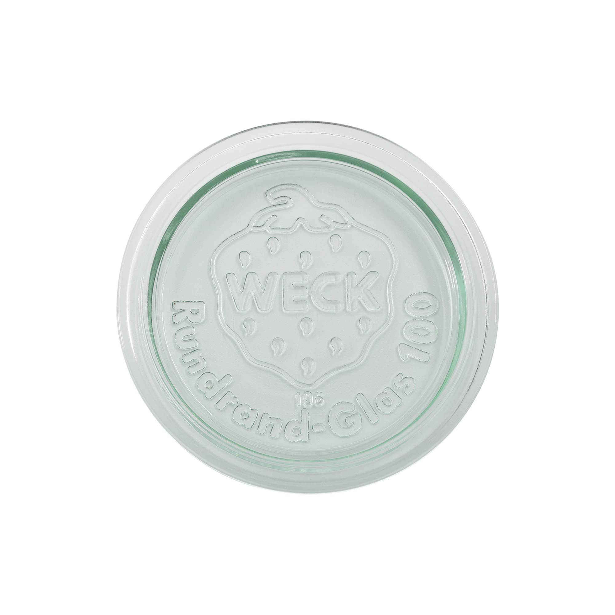 WECK-potdeksel ronde rand, voor monding: RR100 WECK-potdeksel ronde rand, voor monding: RR100