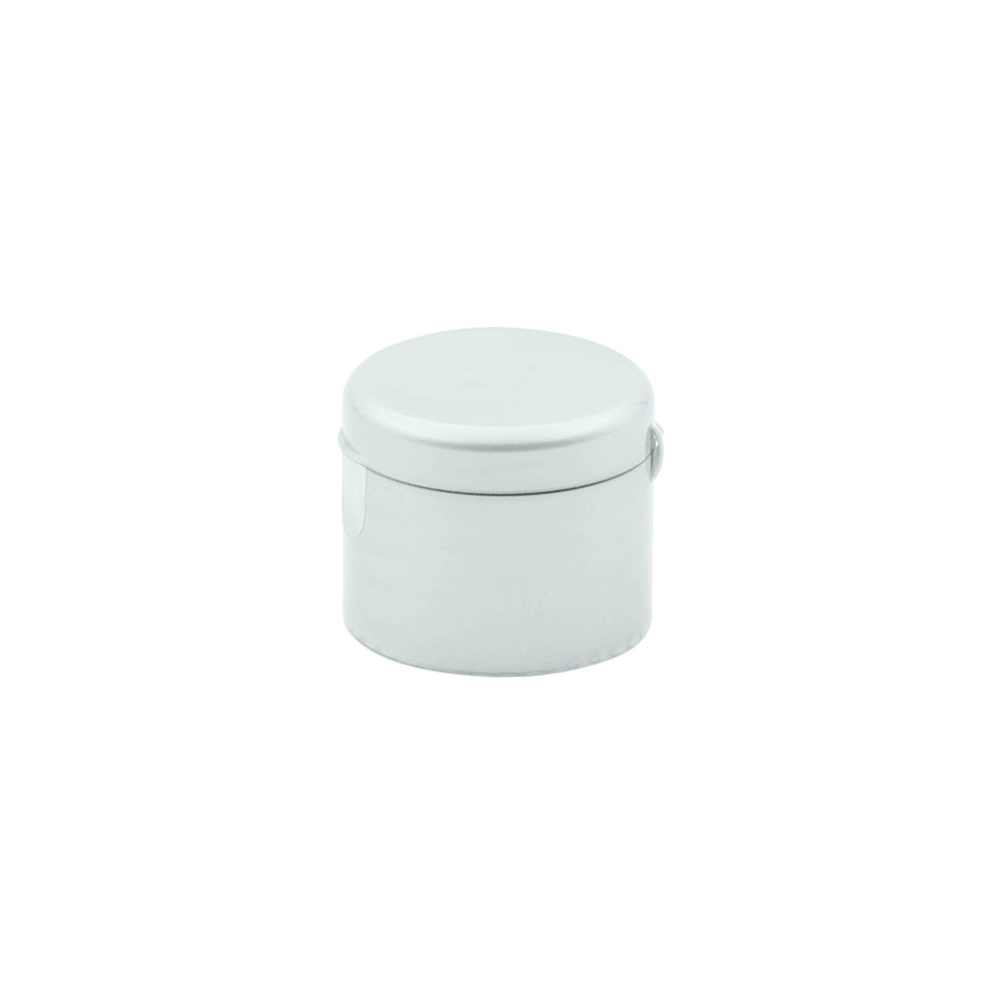 Bougage à vis à charnière rabattable, plastique PP, argenté, pour bouchage: 24/410