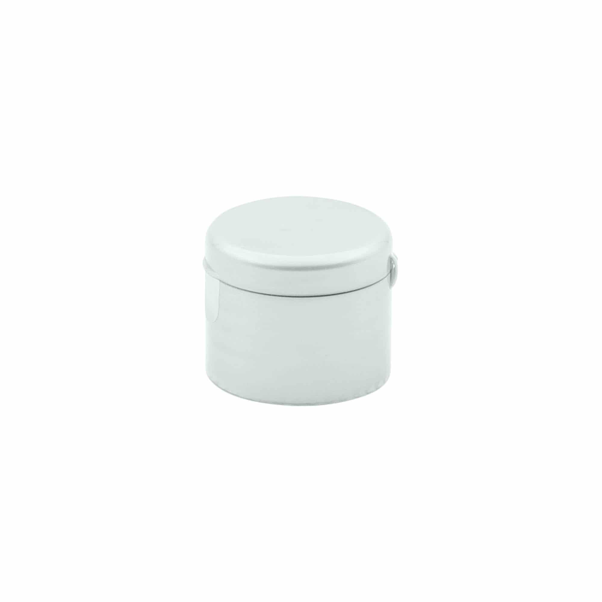 Bougage à vis à charnière rabattable, plastique PP, argenté, pour bouchage: 24/410